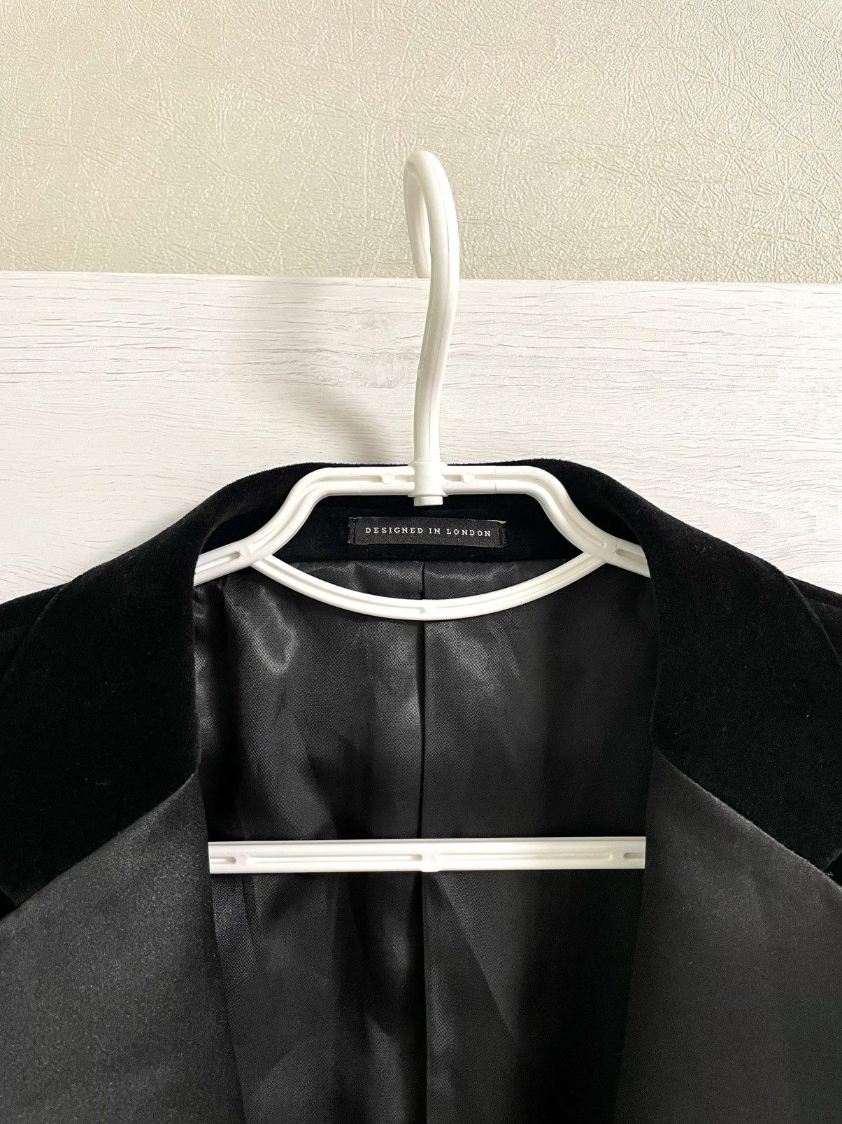 Reiss Reiss Ace Velvet Single Breasted Blazer Evening Jacket Size 38R - 7 Thumbnail