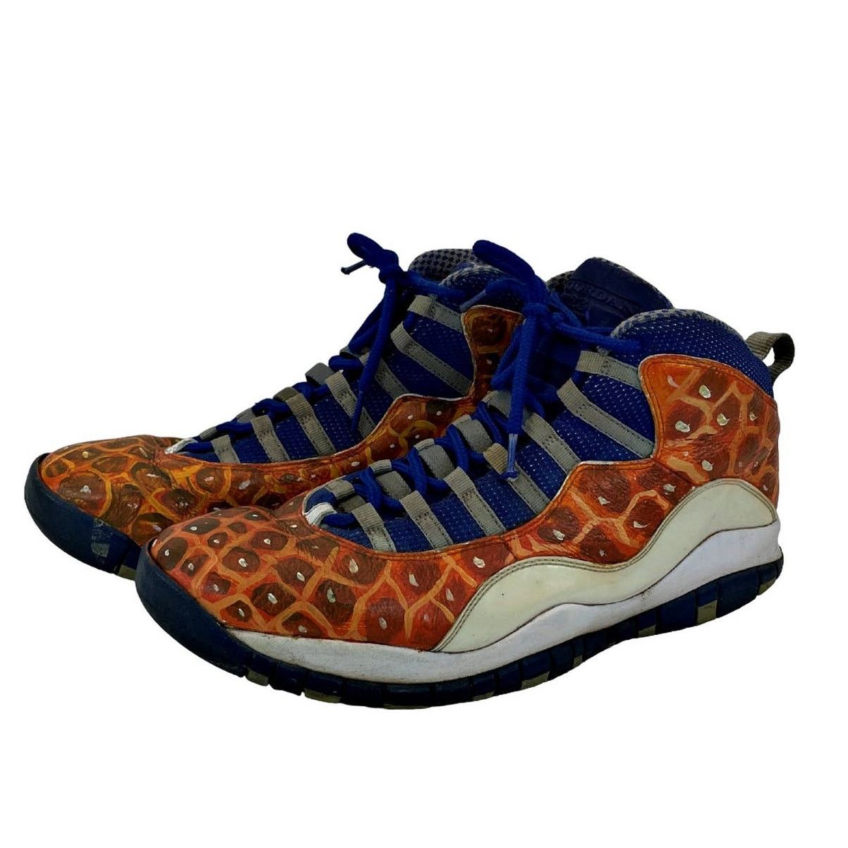 Nike Nike Air Jordan X 10 Retro TXT 487214 CUSTOM PAINT UF Gator Size US 11.5 / EU 44-45 - 1 Thumbnail
