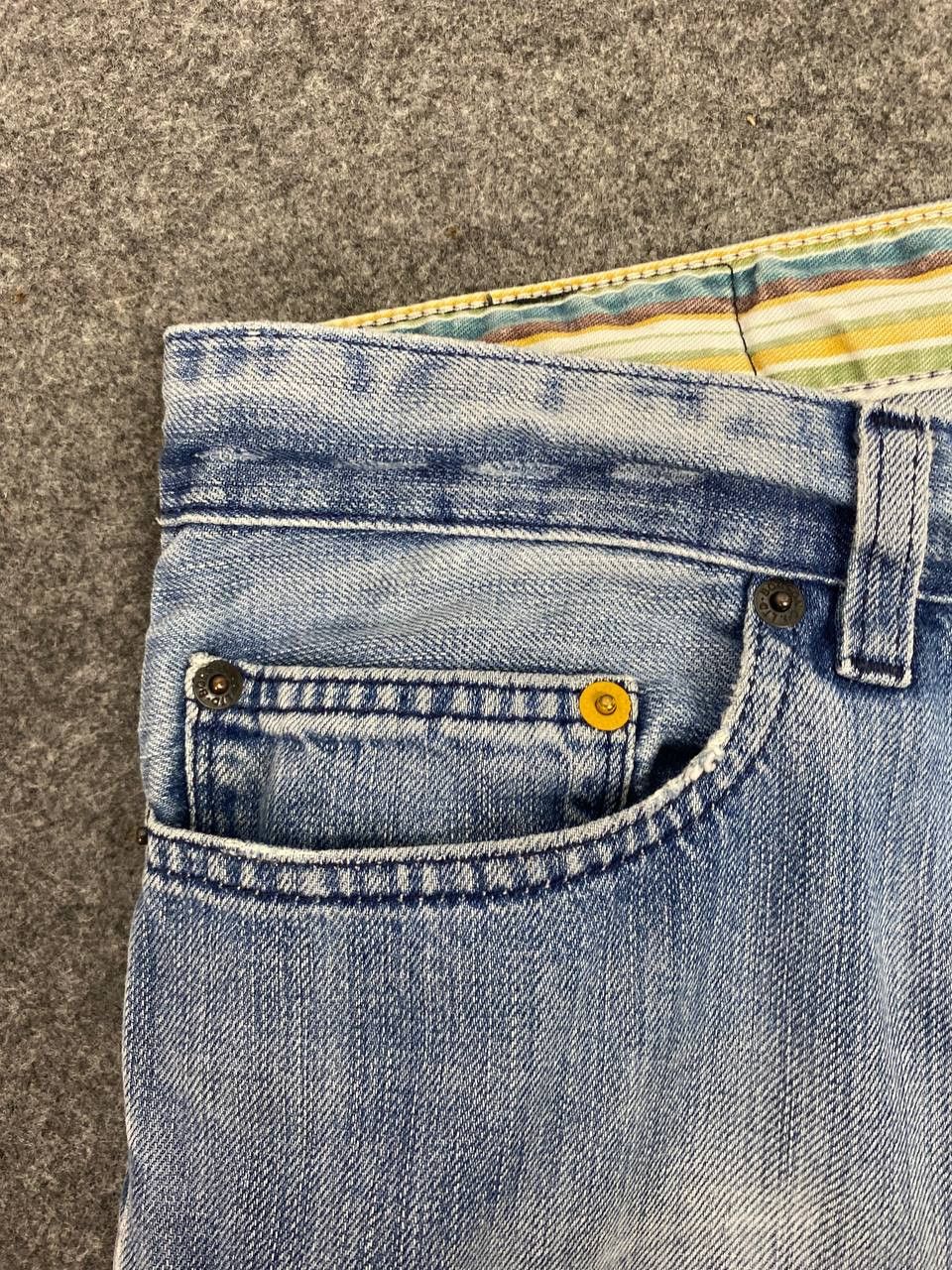 Japanese Brand bobson japanese brand double knee denim nice design Size US 35 - 8 Thumbnail