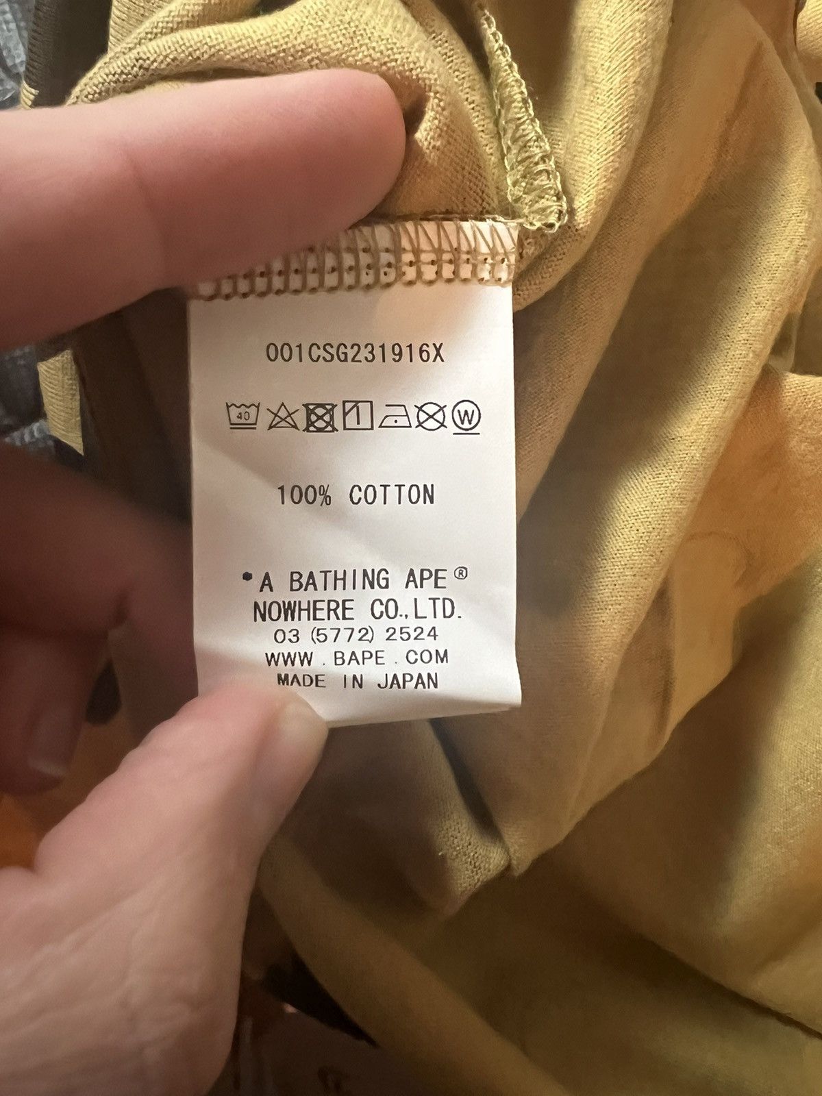Bape × October's Very Own Bape x OVO 1st Camo Tee Size US XXL / EU 58 / 5 - 7 Thumbnail