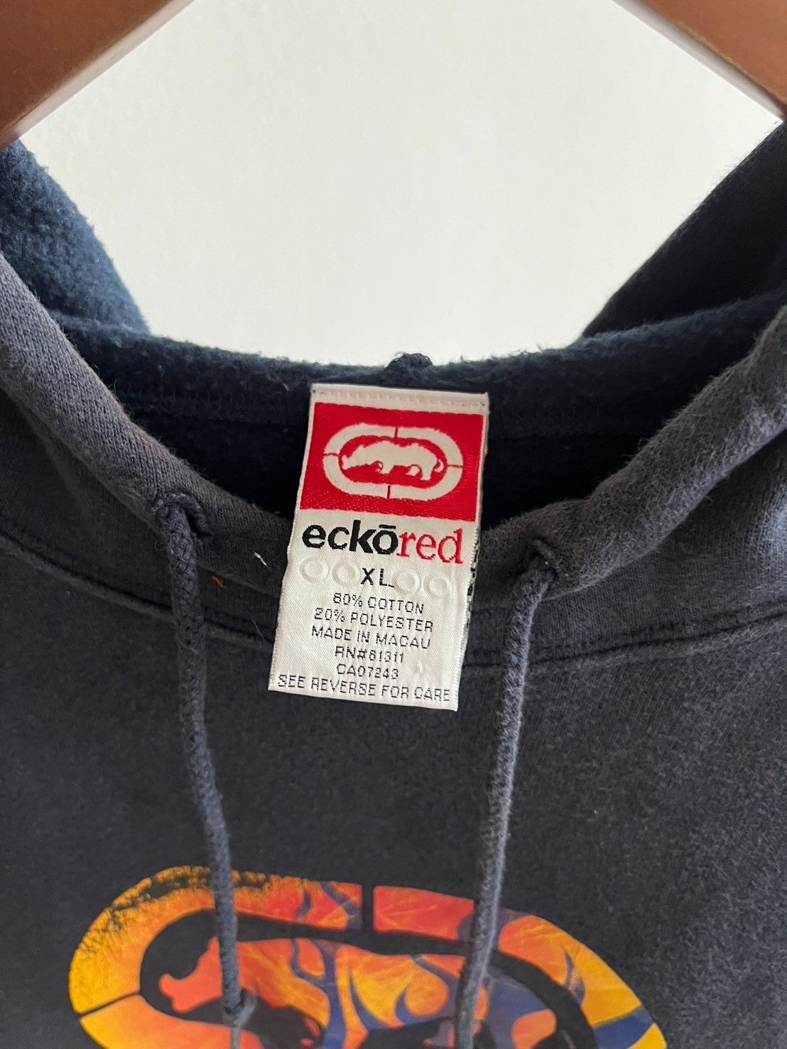 Vintage Ecko Red Smock Hoodie Like Lil Yachty Size US M / EU 48-50 / 2 - 5 Thumbnail
