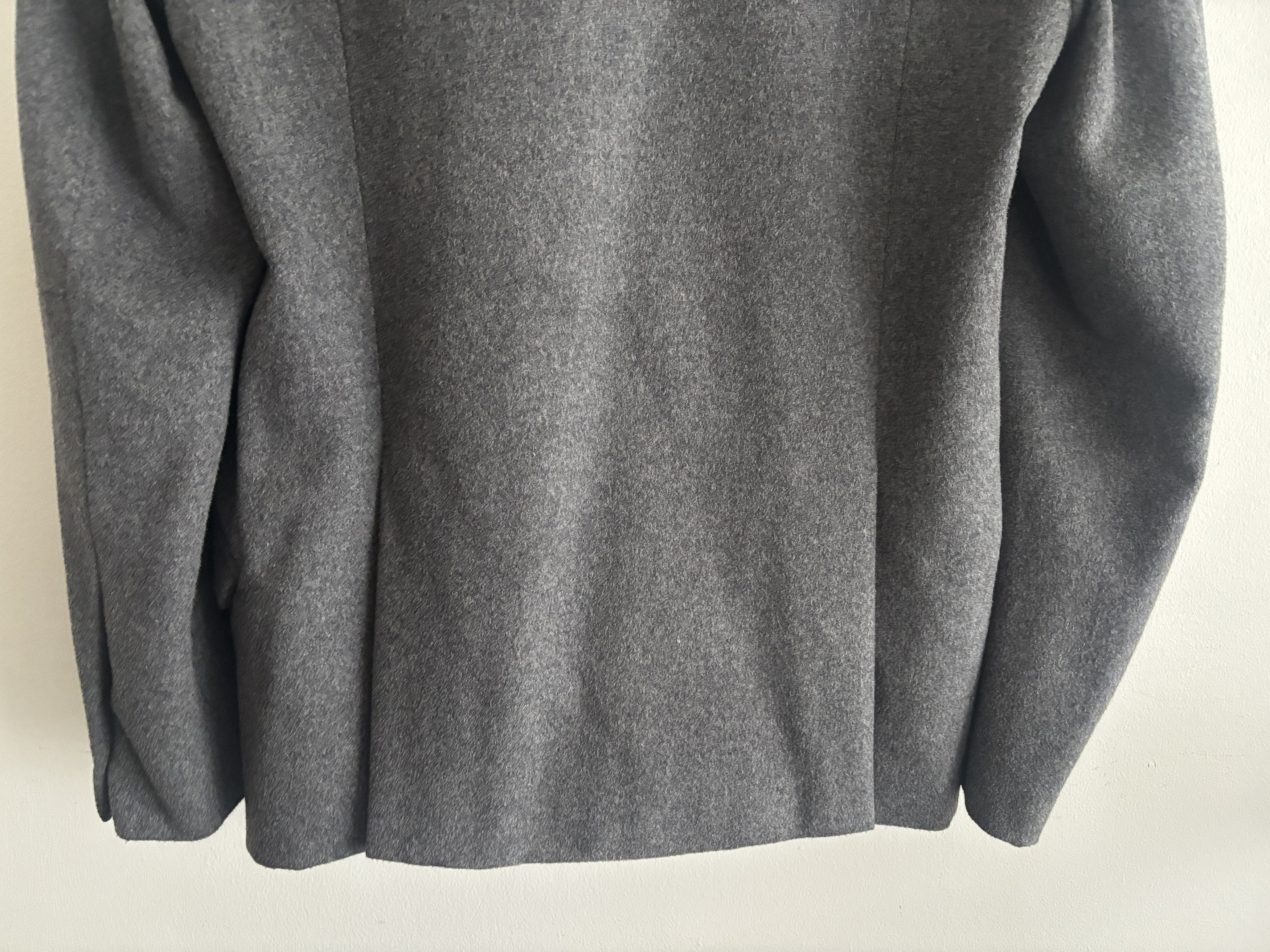 18 Waits $395 Grey Wool Pea Coat / Brigadier Jacket Large - XL Size US L / EU 52-54 / 3 - 13 Thumbnail