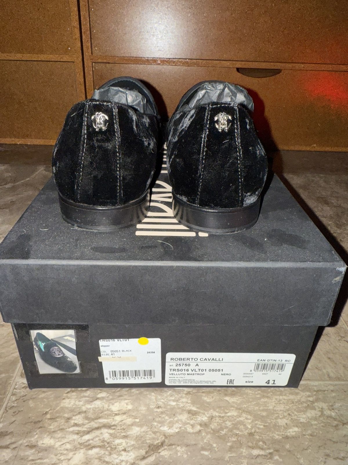 Roberto Cavalli Roberto Cavalli Mens Slipper / Loafers Size US 8 / EU 41 - 6 Thumbnail