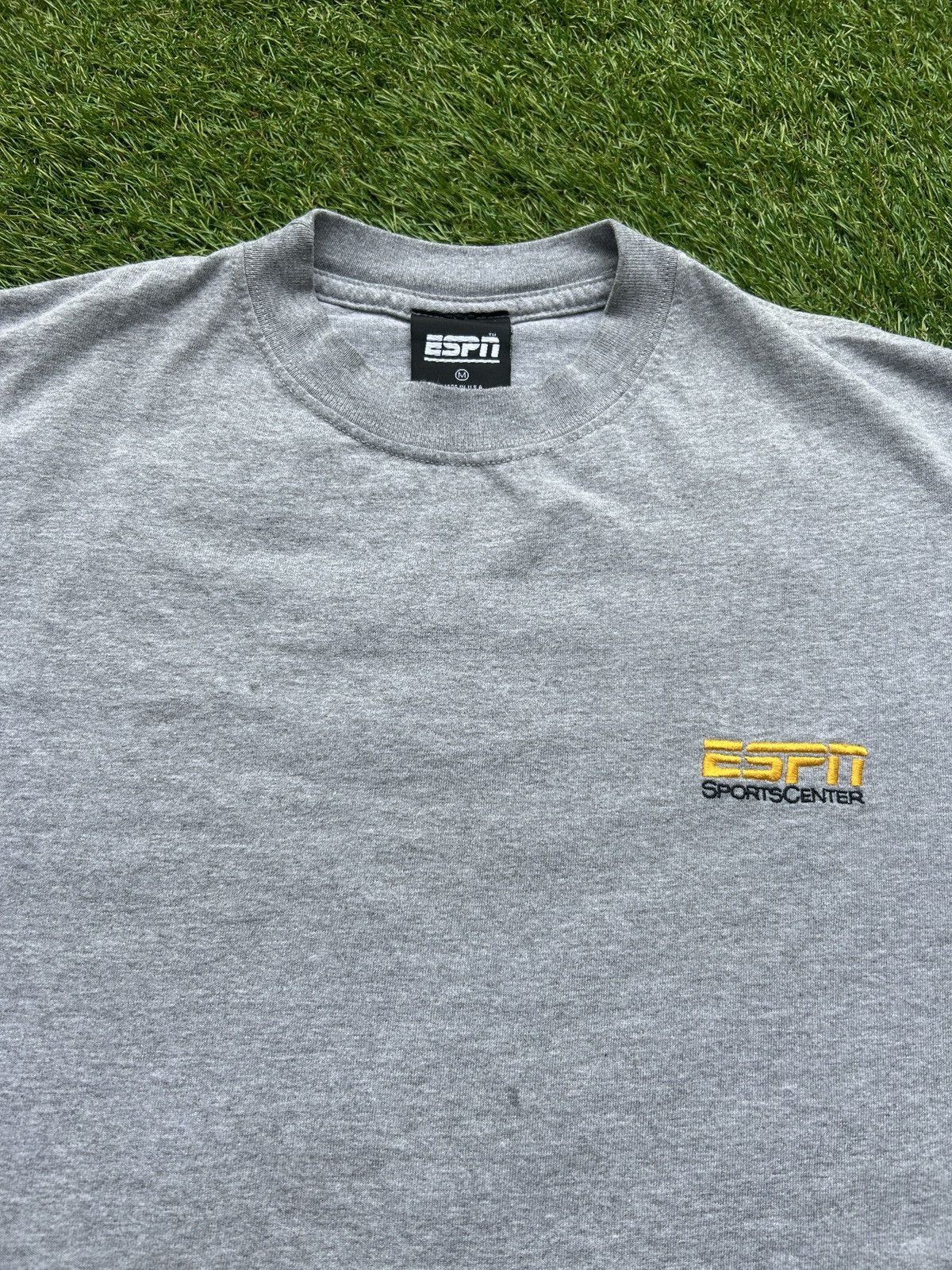 Vintage Vintage 90s ESPN SportsCenter Embroidered Logo T-Shir Size US M / EU 48-50 / 2 - 1 Thumbnail