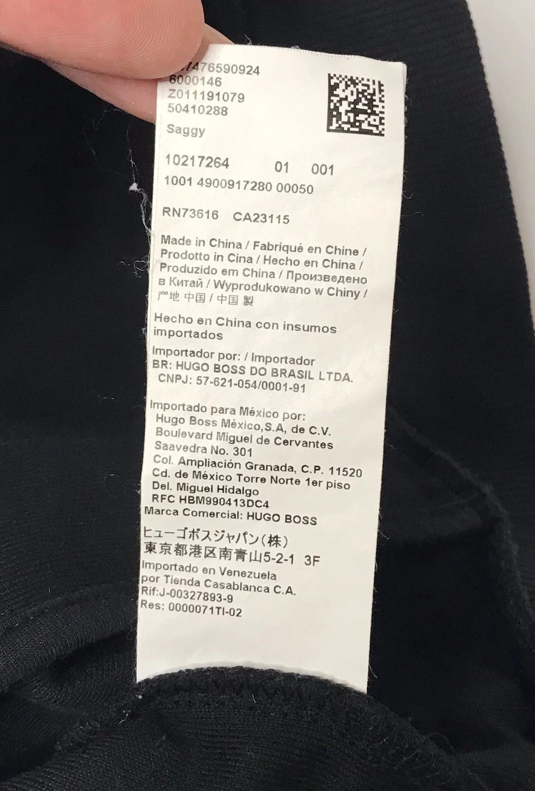 Hugo Boss Hugo Boss Saggy Zip Hoodie Men's M Curved Logo Size US M / EU 48-50 / 2 - 8 Thumbnail