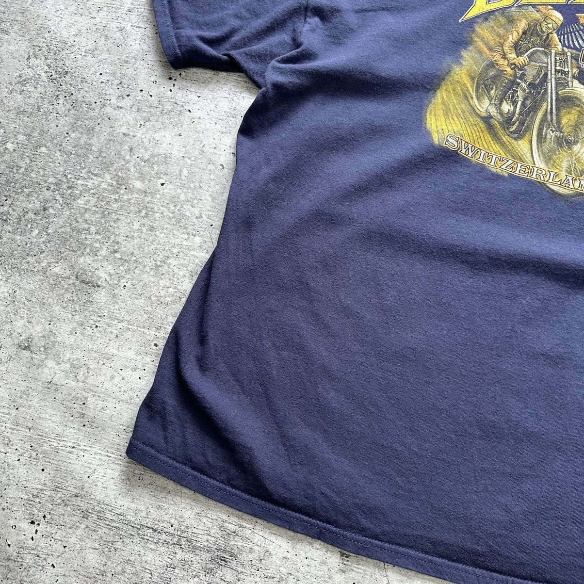 Vintage Harley Davidson Switzerland Blue T-shirt Men’s Size 2XL Size US XXL / EU 58 / 5 - 15 Thumbnail