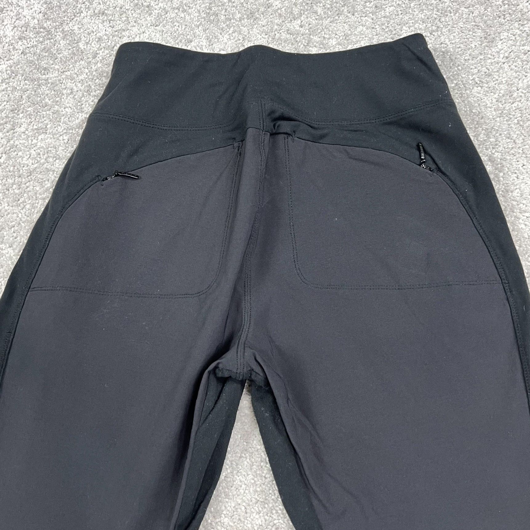Athleta Athleta Leggings Womens Size 6 Pants Black Gray Stretch Panels Athletic Workout Yoga Gym & Training Athletic Leggings Womens (Inseam 27 in) Size 28" / US 6 / IT 42 - 6 Thumbnail