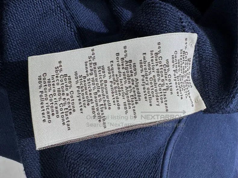 Hermes Hermes Dark blue sweatshirt Size US XXL / EU 58 / 5 - 6 Thumbnail