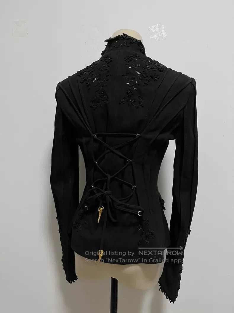 Roberto Cavalli Roberto Cavalli jacket with leather and polyester lining| Size XS / US 0-2 / IT 36-38 - 2 Thumbnail