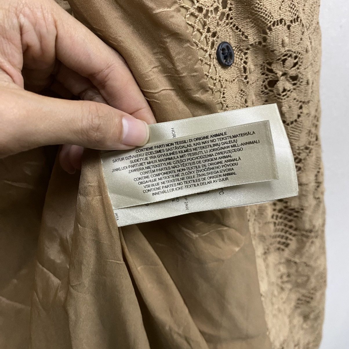 Burberry Burberry London Camel Lace Belted Trench Coats Size XS / US 0-2 / IT 36-38 - 23 Thumbnail