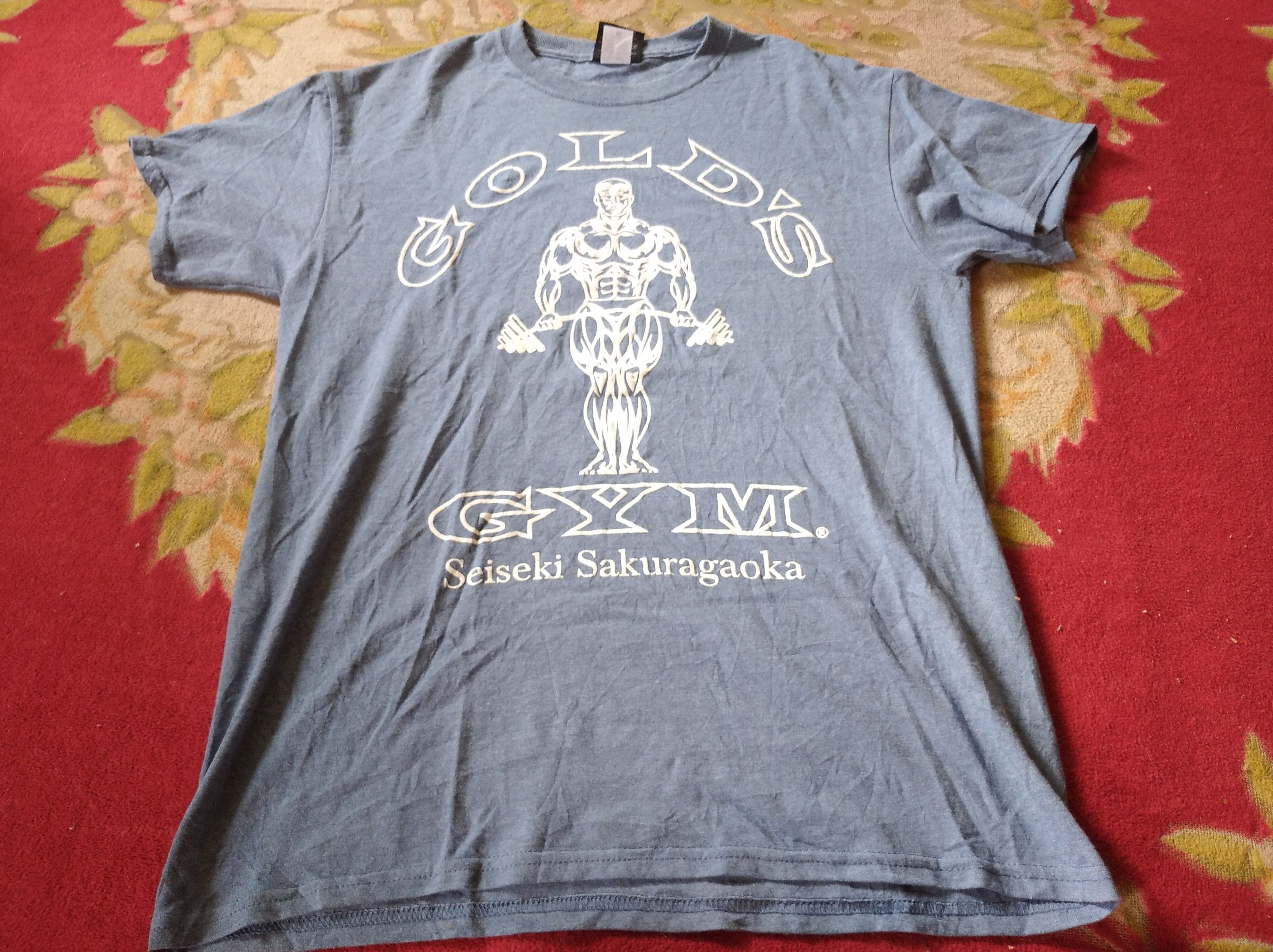 Vintage Vintage gold gym T-Shirt size medium Size US M / EU 48-50 / 2 - 6 Thumbnail