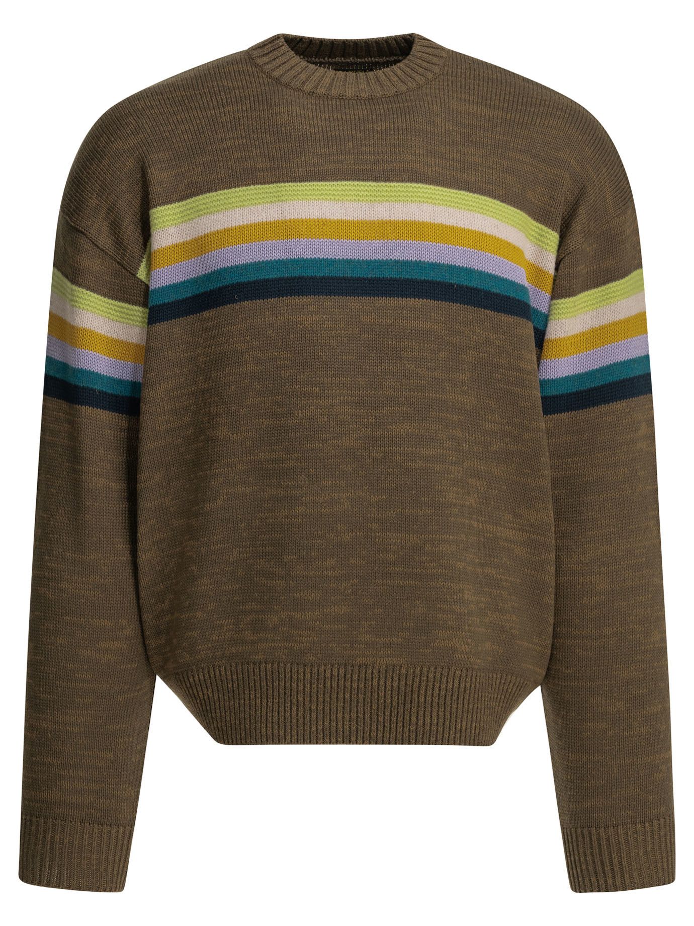 Kapital Kapital Peckish Rainbow Crewneck Sweater tag size 3 Men - USA Duties Paid Size US L / EU 52-54 / 3 - 1 Thumbnail