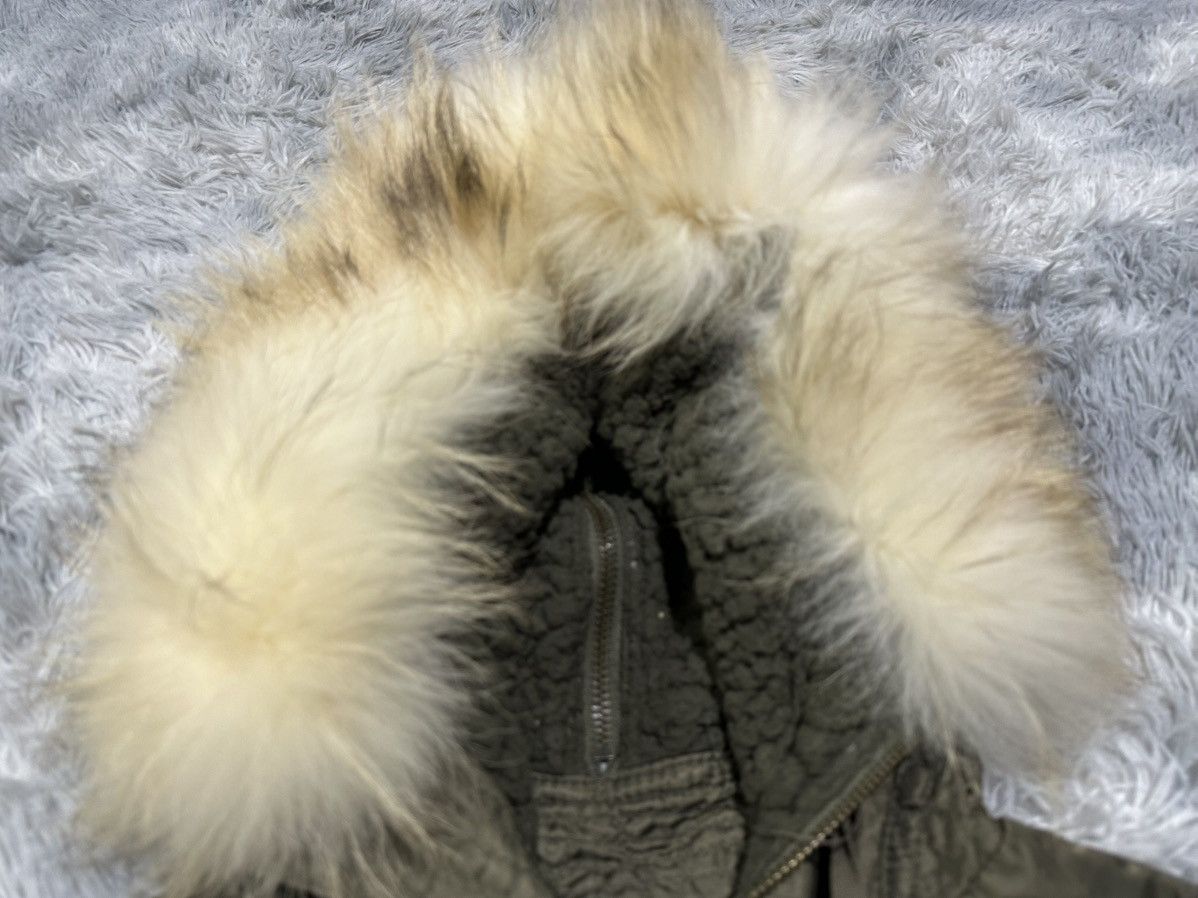 GOA 🔥Y2K Archived Goa Raccoon Fur Parka Jacket Split Hoodie Size US M / EU 48-50 / 2 - 24 Thumbnail