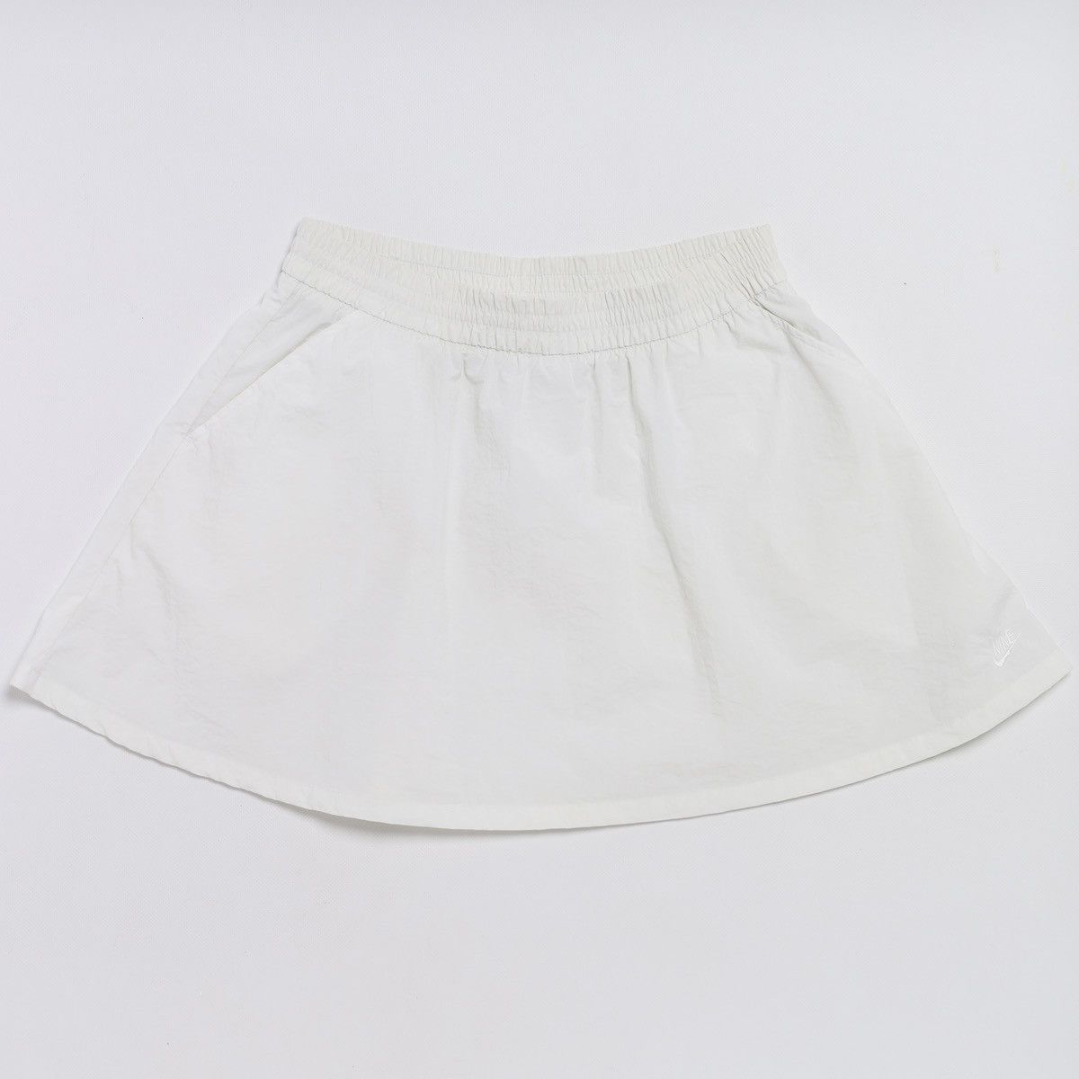 Nike Nike Vintage Tennis Court Nylon White Sport Skirt Size 36" / US 14 / IT 50 - 2 Thumbnail