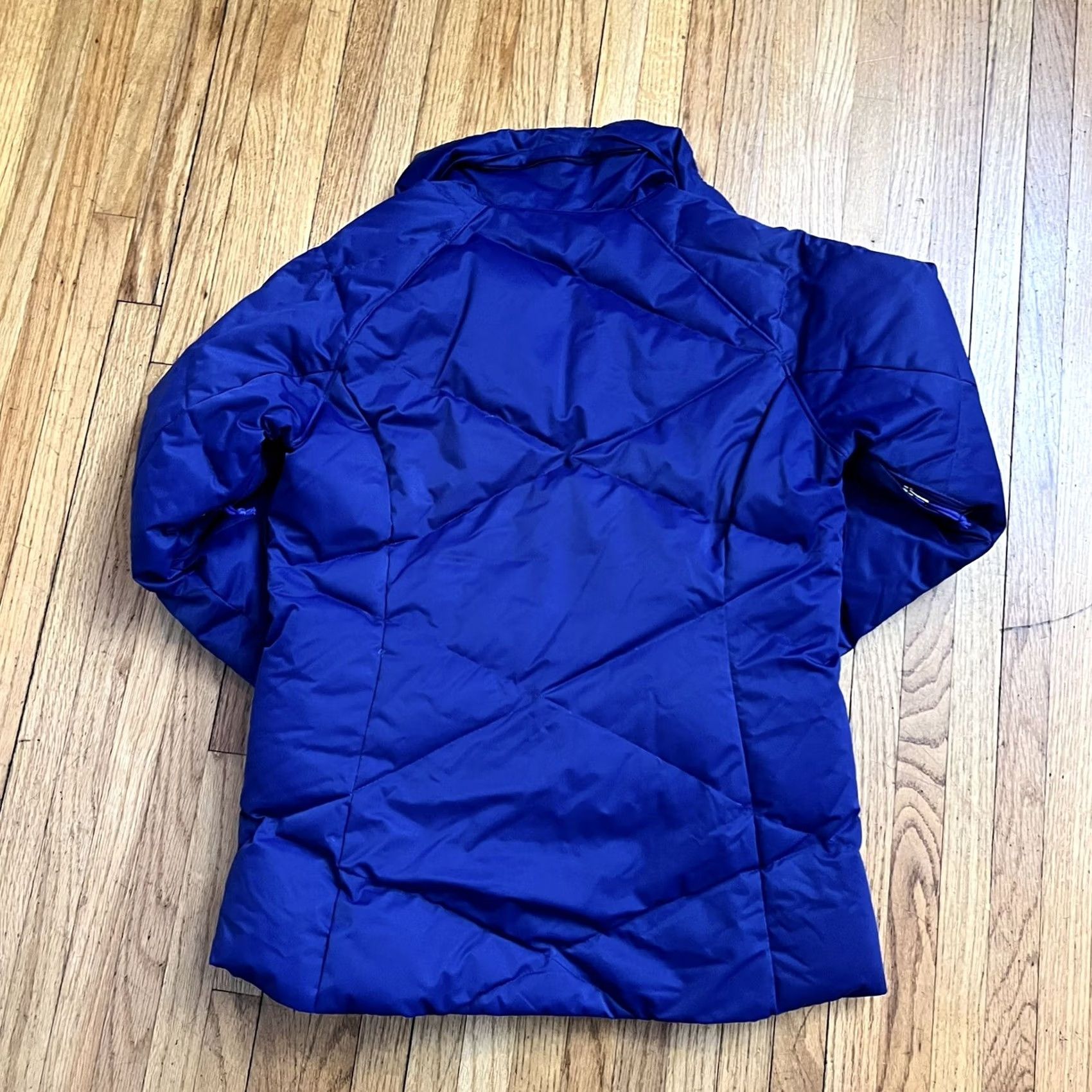 Vintage Columbia Omni Heat Down Jacket Coat Purple Winter Duck Snow Ski Womens Small Regular Short Sleeve Zip Puffer Coat Size S / US 4 / IT 40 - 3 Thumbnail