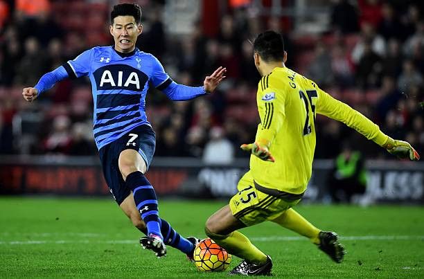 Under Armour Rare🔥2015/16 #7 SON Heung Min Tottenham Hotspur Away Jersey Size US S / EU 44-46 / 1 - 4 Thumbnail