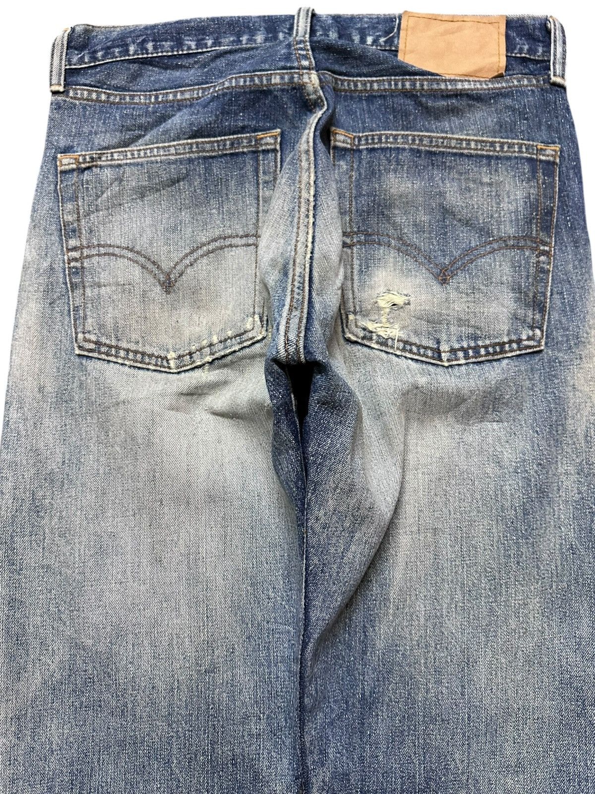 Levi's Vintage Clothing Vintage Levi’s Faded Whiskers Grunge Denim Size US 30 / EU 46 - 6 Thumbnail