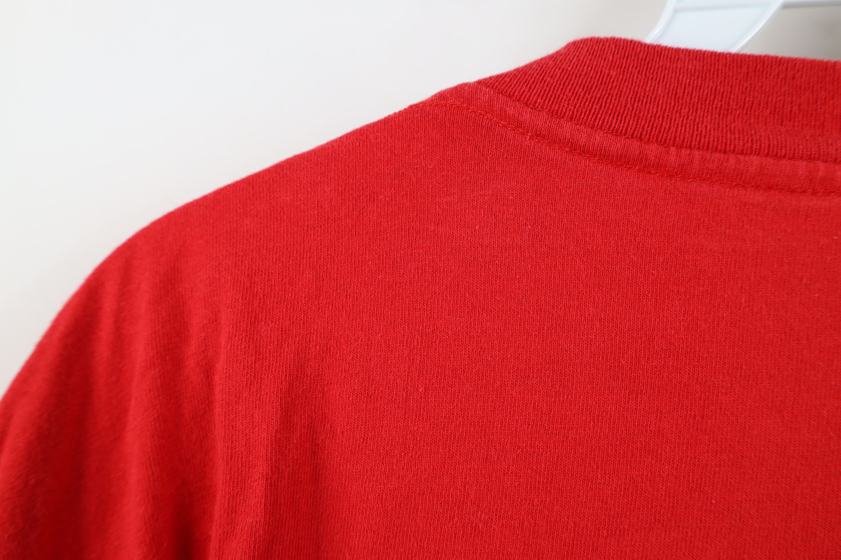 Vintage Vintage 90s Streetwear Bahamas Fish Turtle T-Shirt Red Size M / US 6-8 / IT 42-44 - 11 Thumbnail