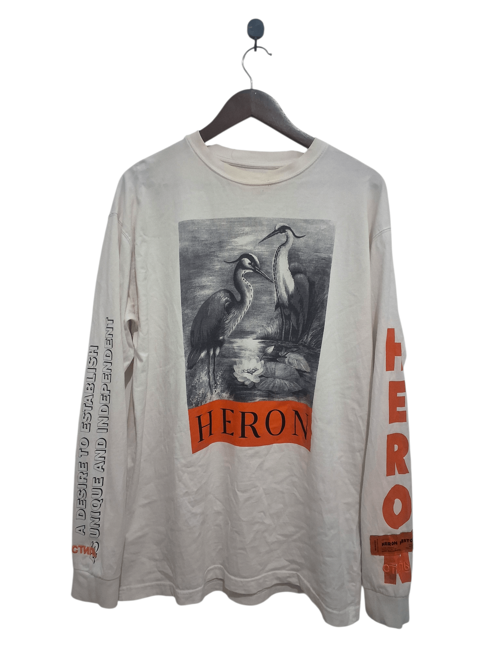 Heron Preston Heron Preston long sleeve Size US S / EU 44-46 / 1 - 1 Thumbnail