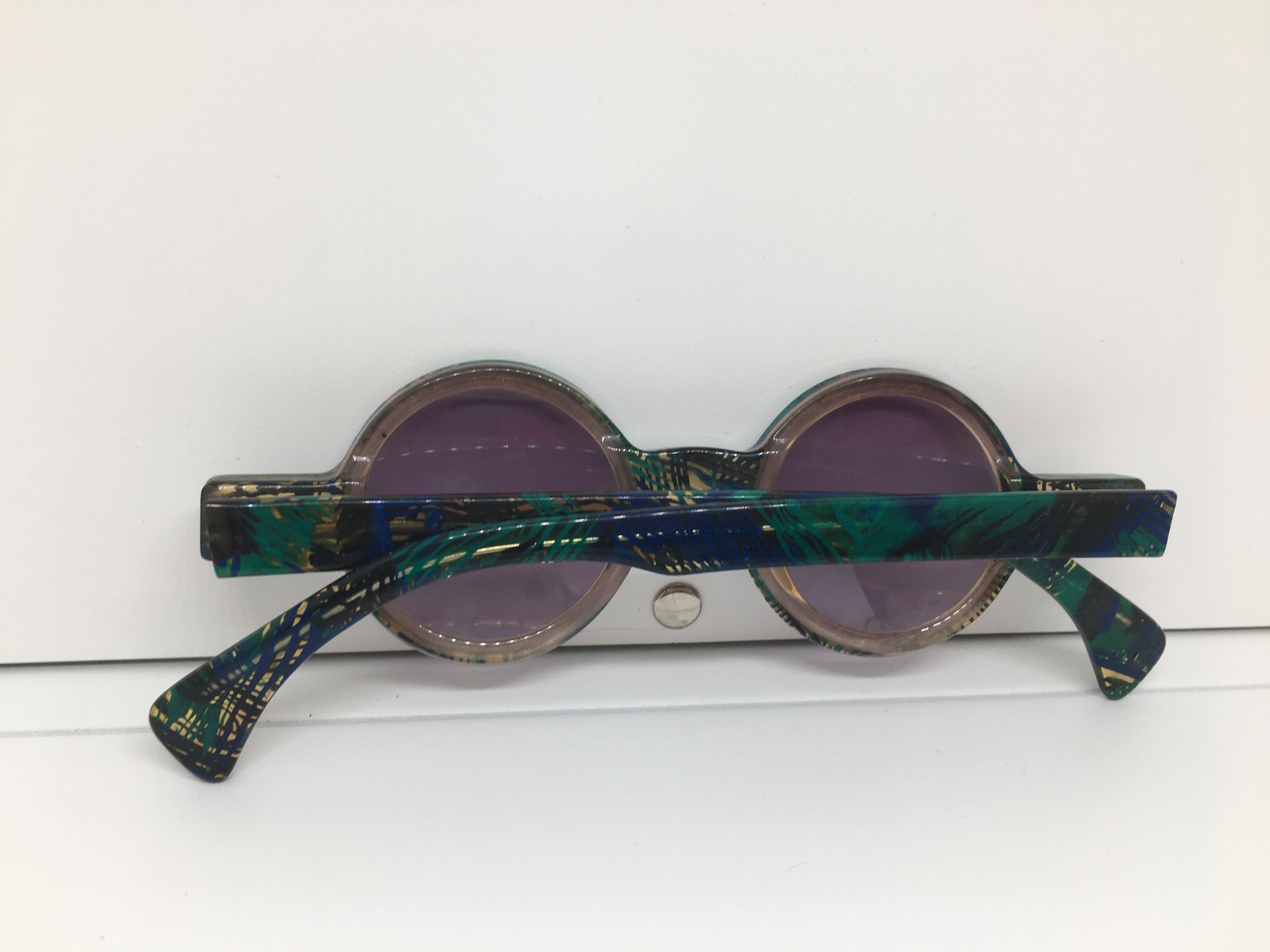 Alain Mikli Vintage Alain Mikli ROund Sunglasses Frame France Size ONE SIZE - 9 Thumbnail