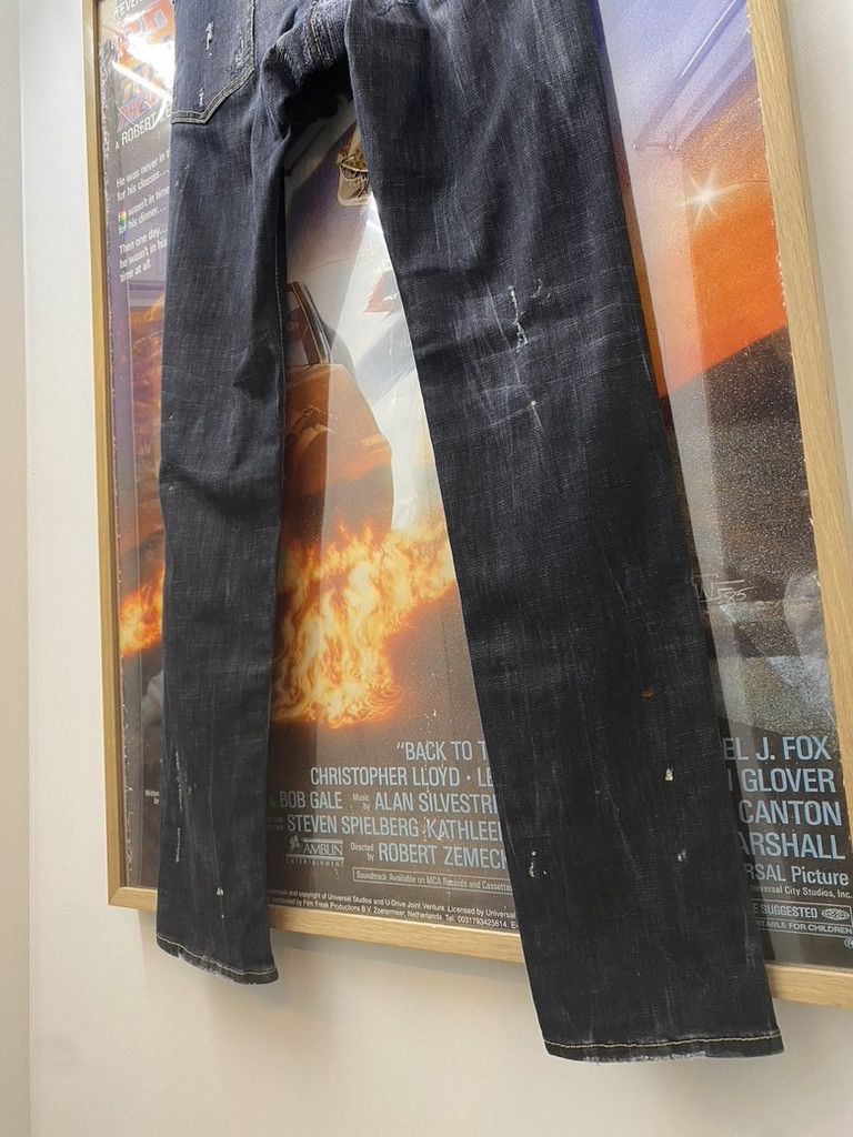 Dsquared2 SS15 Dsquared² Distressed Paint Splattered CG Denim Jeans Size US 32 / EU 48 - 4 Thumbnail