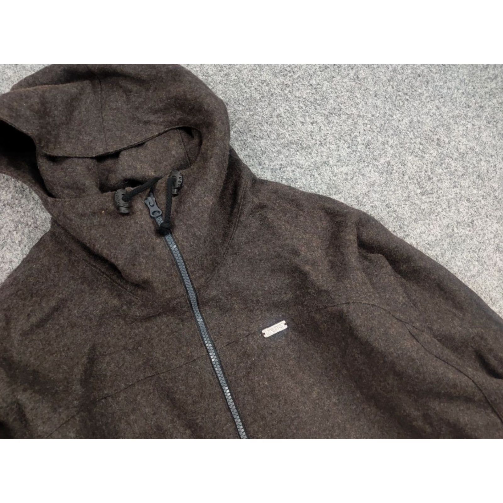 Vintage Loden by lodenwalker Austria Design 1434 reine schurwolle Hooded jacket, Wool, Brown, 3XL, Men Size US XXL / EU 58 / 5 - 6 Thumbnail