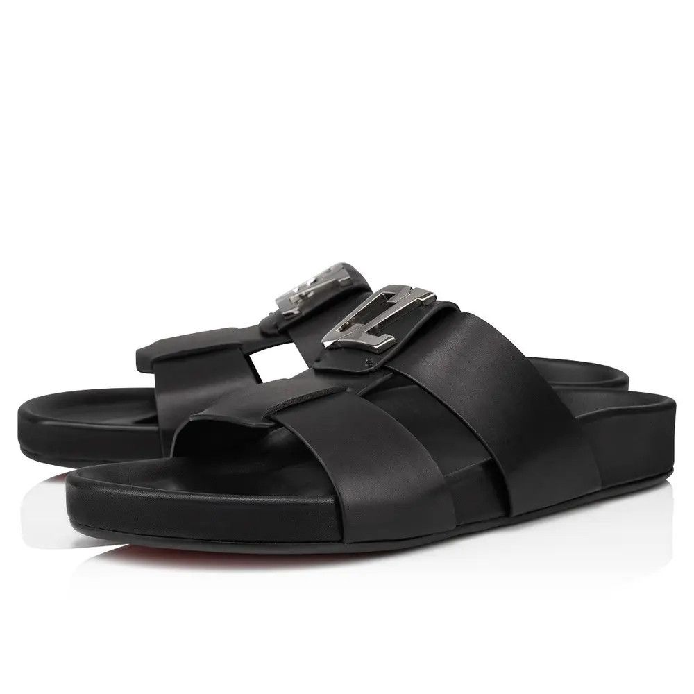 Christian Louboutin o1bcso1str0825 Loubi Be in Black Size US 8 / EU 41 - 1 Thumbnail