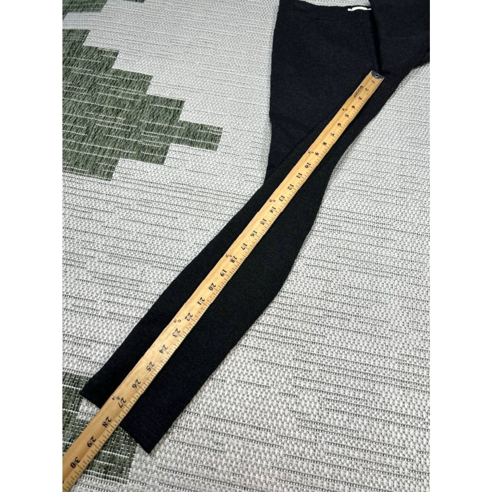 Vince Camuto Vince Camuto Leggings Womens Small Gray Mid Rise Athleisure Running Workout Yoga Size 28" / US 6 / IT 42 - 3 Thumbnail