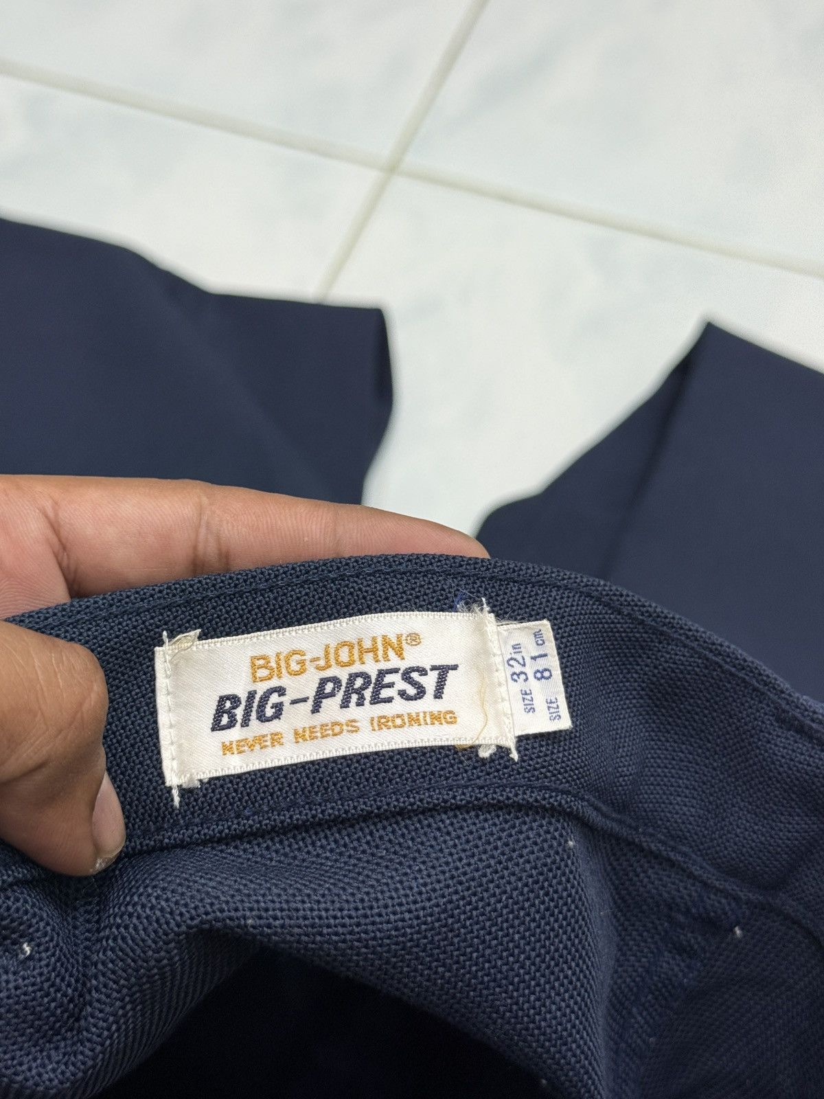 Big John 🔥🔥🔥STEALS VTG BIG JOHN BIG PREST FLARE PANTS Size US 31 - 12 Thumbnail