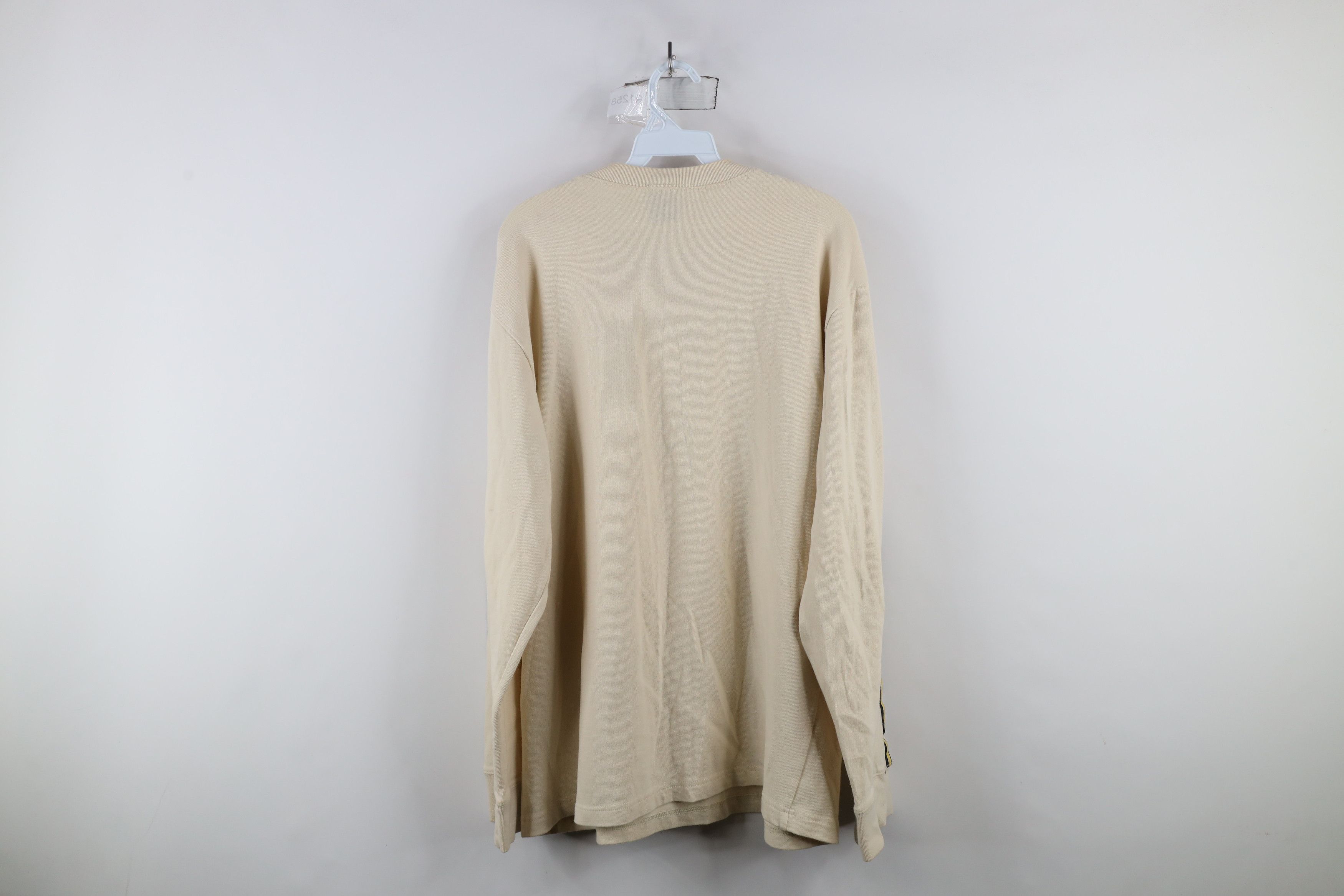 Nautica × Vintage Vintage 90s Nautica Spell Out Striped Long Sleeve T-Shirt Size US XL / EU 56 / 4 - 12 Thumbnail