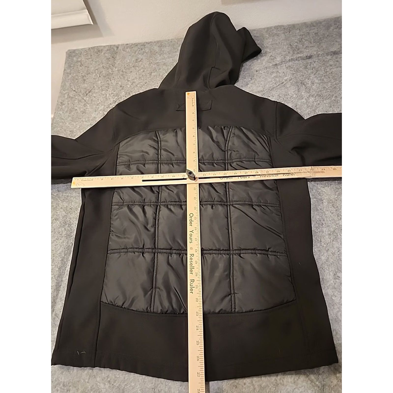 Vintage Canada Weather Jacket Mens M Black Quilted Softshell Parka Coat Comfortdown Short Zip Size US M / EU 48-50 / 2 - 6 Thumbnail