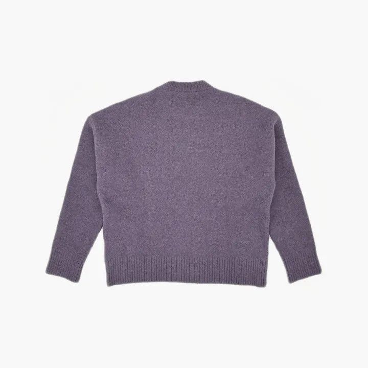 AMI AMIPARIS Purple Heart Embroidered Sweater -2507 Size US M / EU 48-50 / 2 - 3 Thumbnail