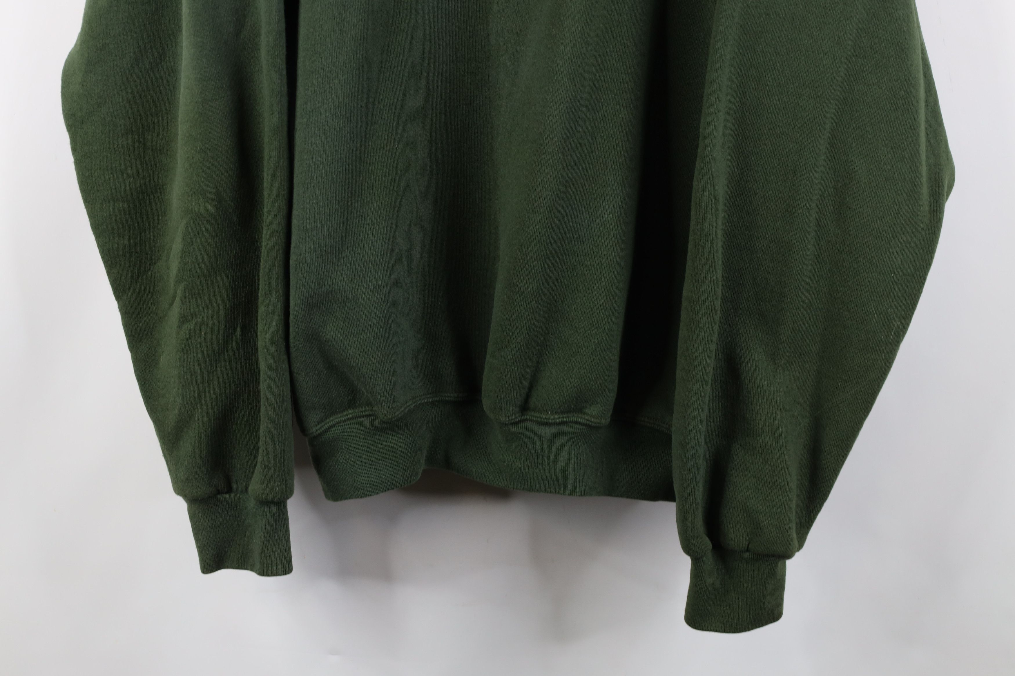 Vintage Vintage 90s Streetwear 1/4 Half Zip Pullover Sweatshirt Size US XL / EU 56 / 4 - 3 Thumbnail