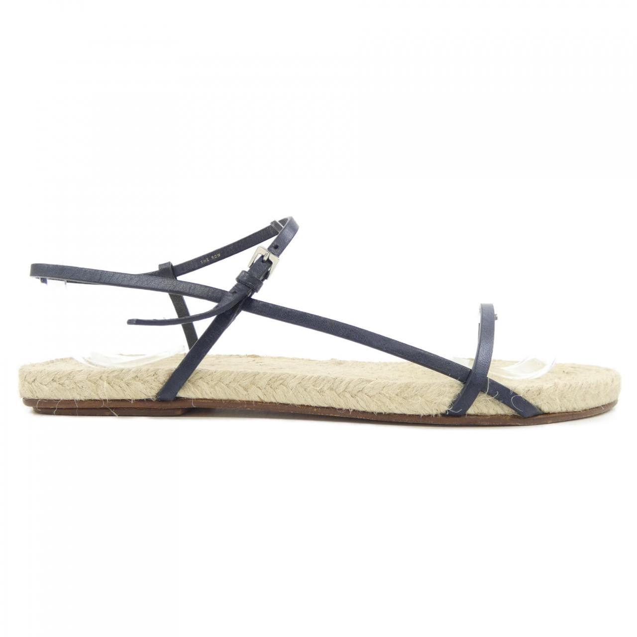 The Row The Row The Row F1162-L66-NVY Sandals Leather Shoes F1162-L66-NVY DUTY FREE for USA Size ONE SIZE - 1 Thumbnail