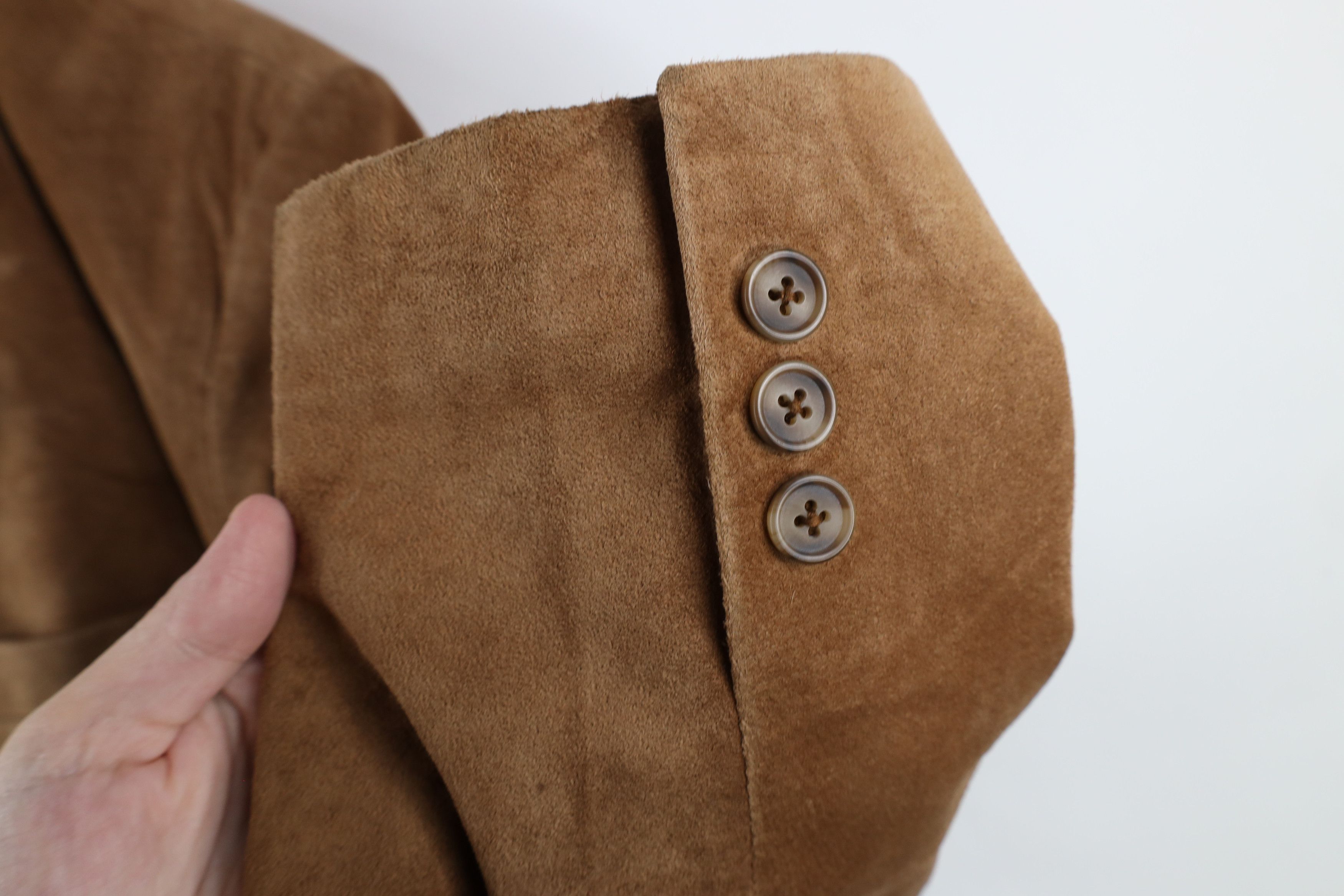 Vintage Vintage 90s Streetwear Leather Blazer Sport Coat Jacket Size US S / EU 44-46 / 1 - 8 Thumbnail