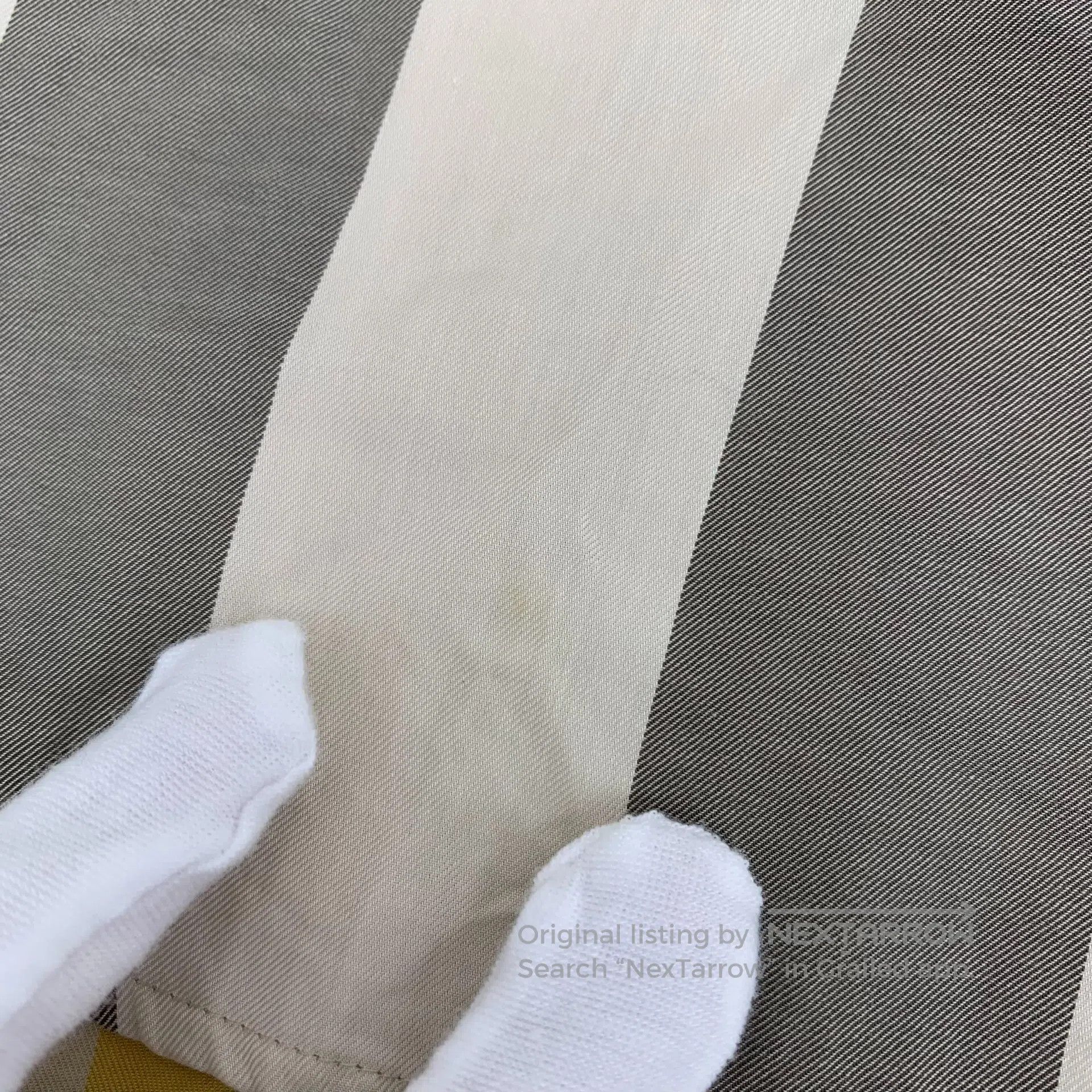 Burberry Burberry Contrast color classic check design cotton lapel Size US L / EU 52-54 / 3 - 9 Thumbnail