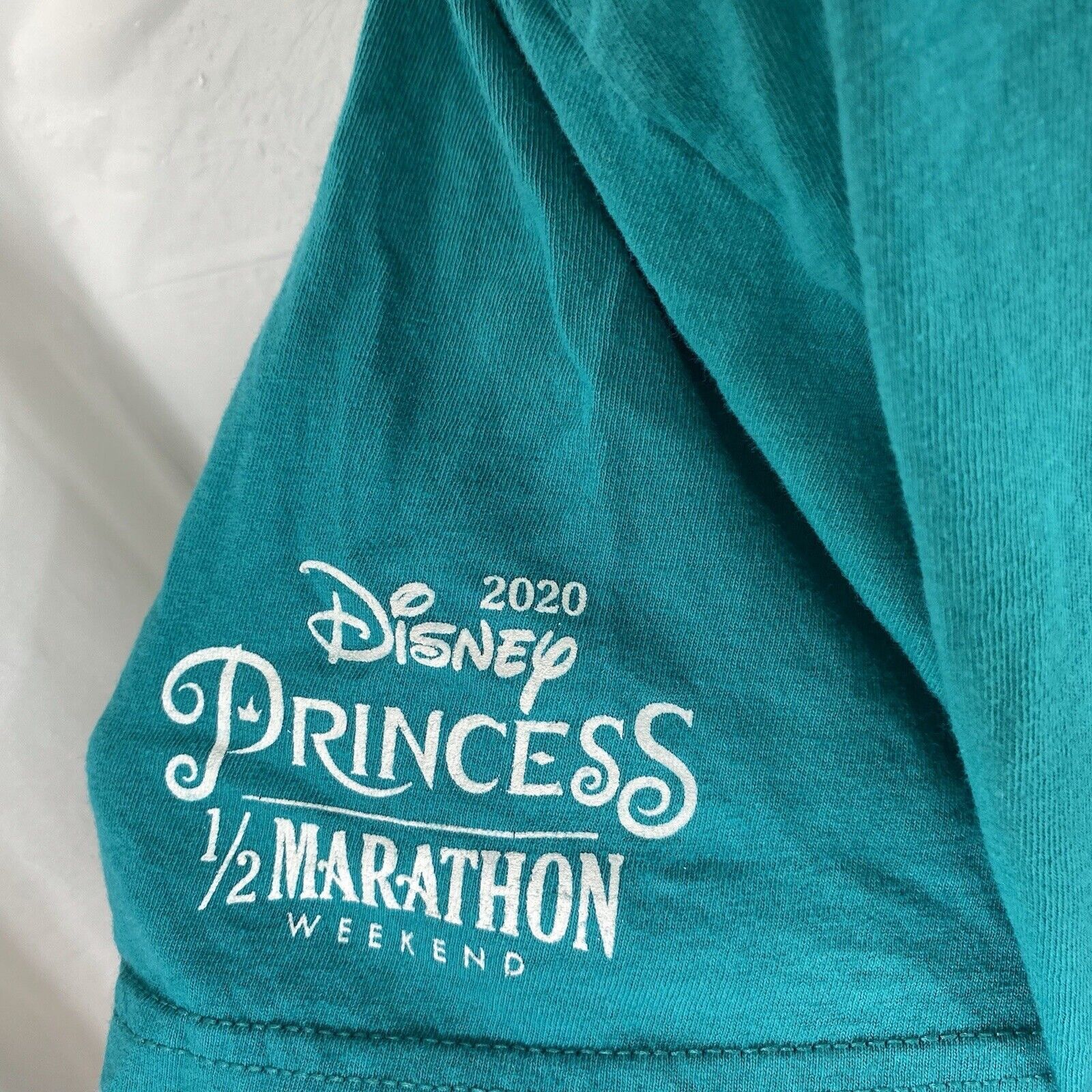 Disney Run Disney Princess 1/2 Marathon Volunteer Graphic Tee Size US XL / EU 56 / 4 - 4 Thumbnail