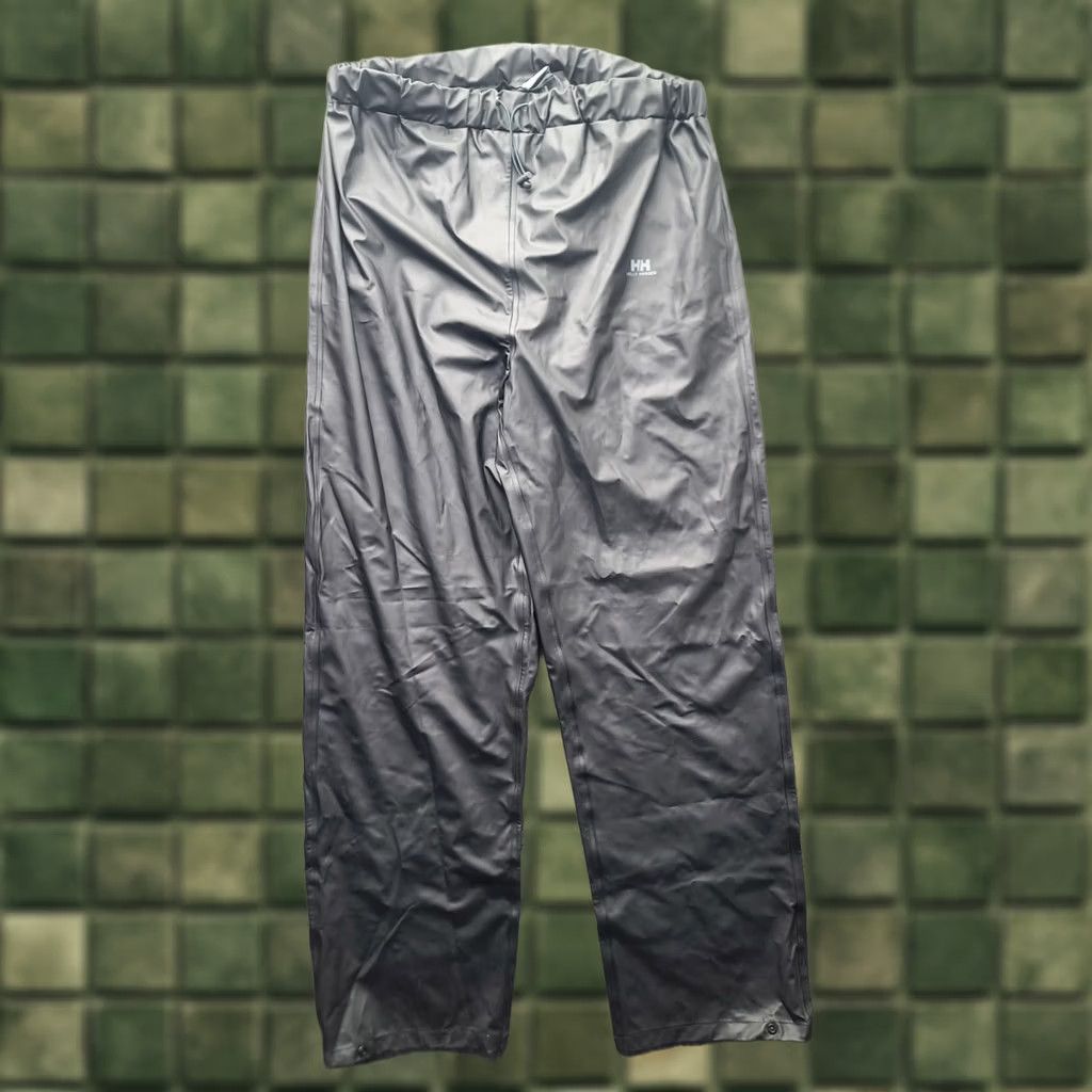 Helly Hansen VINTAGE Helly Hansen Rain Pants Mens XL Helly Tech Waterproof Workwear Performance Size US 36 / EU 52 - 1 Thumbnail