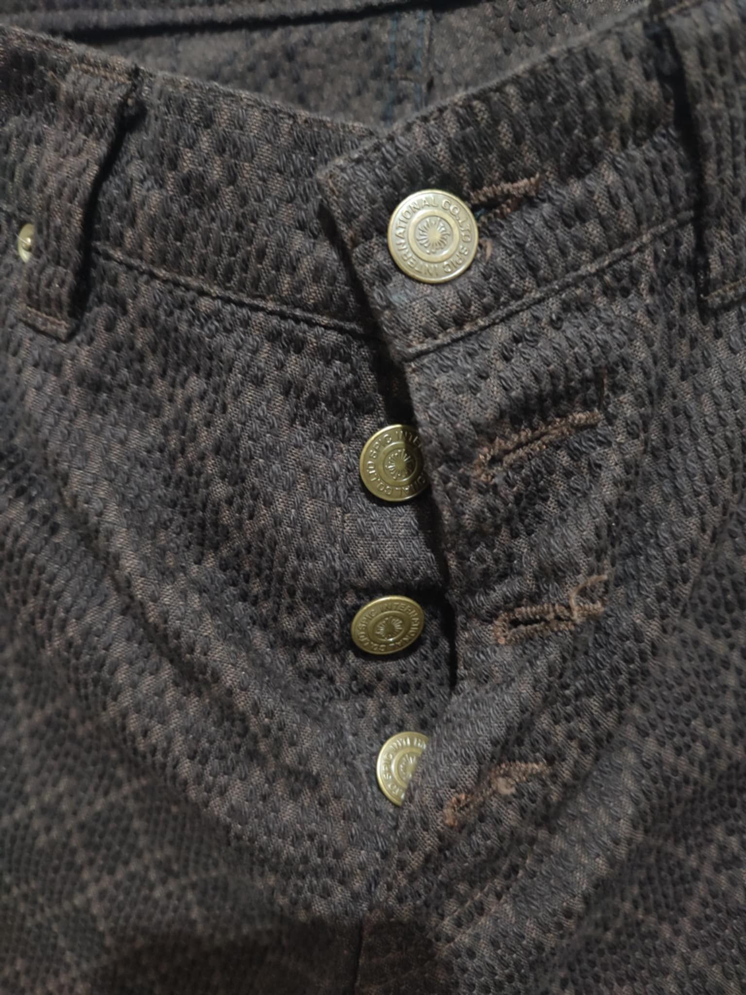 Tornado Mart Vintage Tornado Texture Jacquard Pants Size US 32 / EU 48 - 3 Thumbnail
