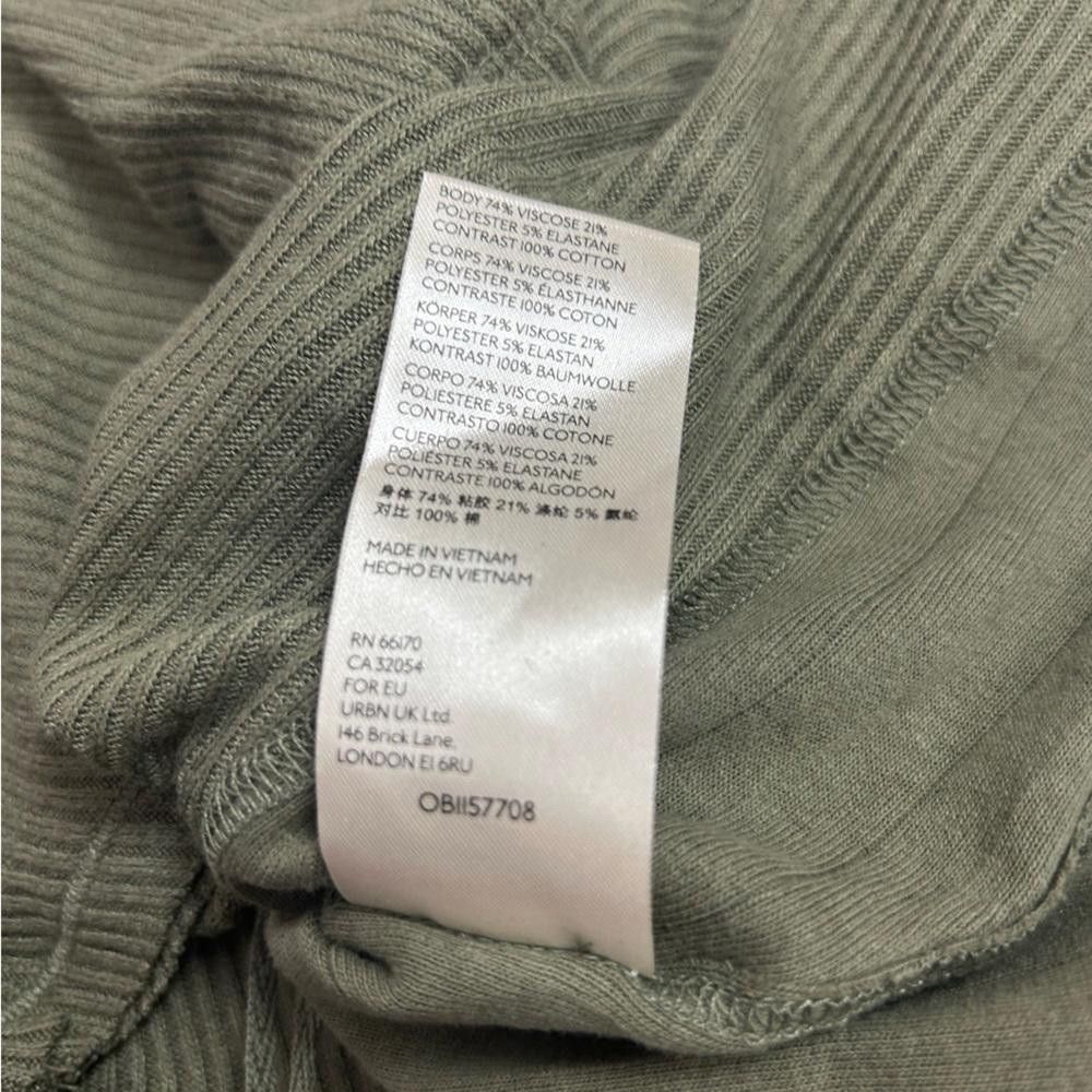 Free People Free People l Army Green Ribbed Tank Medium Size M / US 6-8 / IT 42-44 - 7 Thumbnail