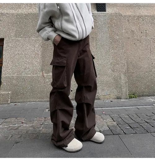 VIBE Trendy Oversized Cargo Pants Size US 32 / EU 48 - 2 Thumbnail