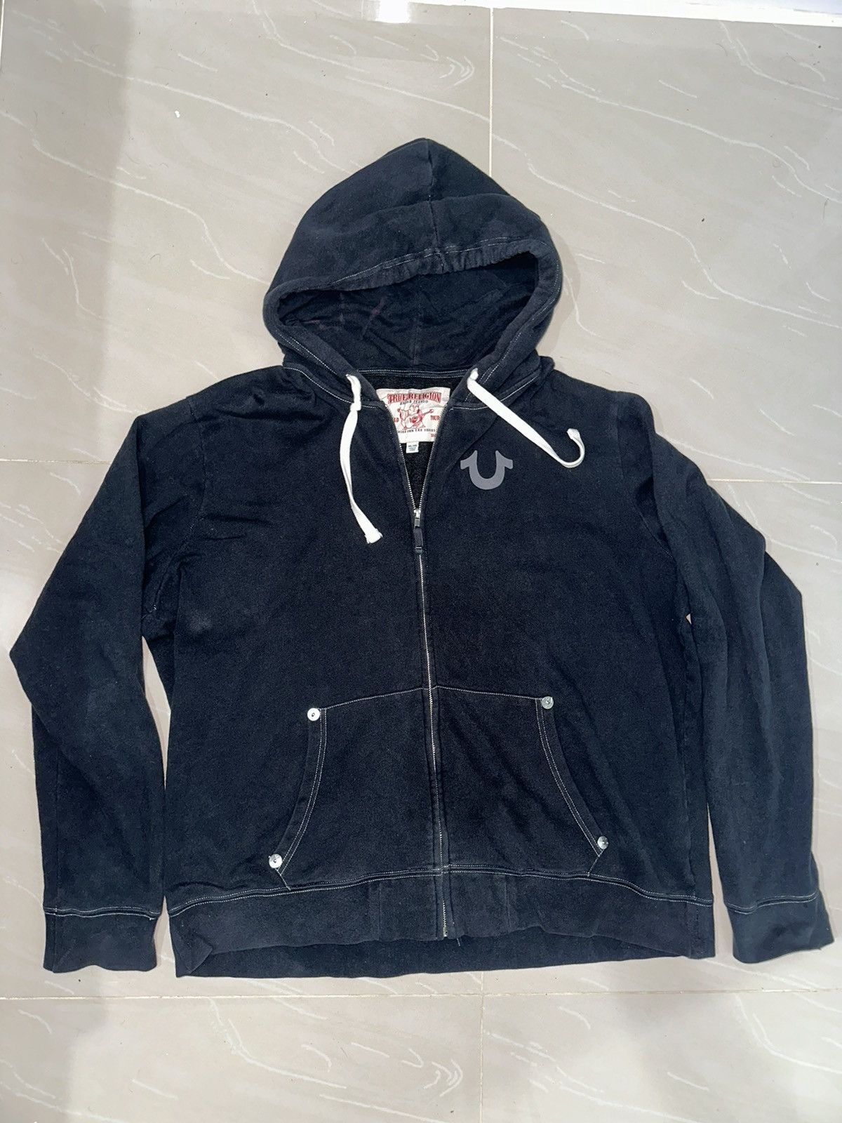 True Religion × Vintage True Religion zip hoodie Size US XXL / EU 58 / 5 - 2 Thumbnail