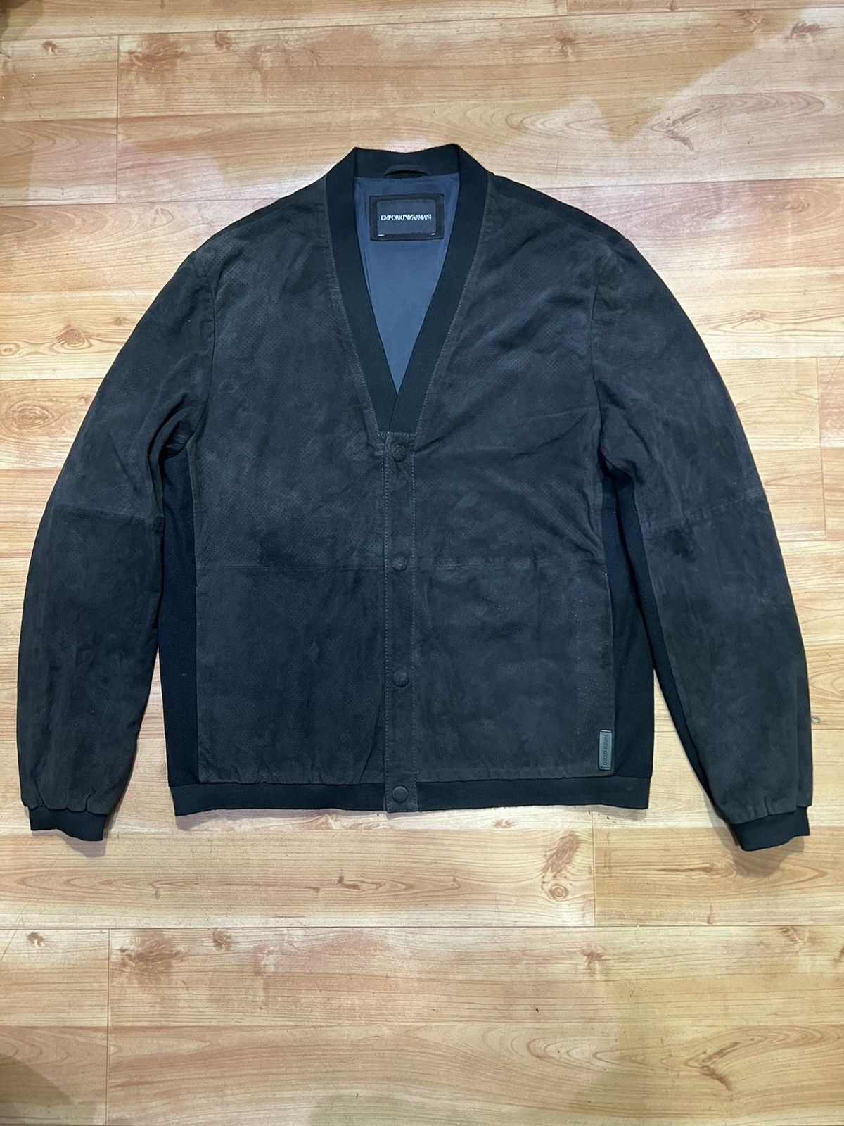 Emporio Armani Emporio Armani leather Jacket Size US M / EU 48-50 / 2 - 1 Thumbnail