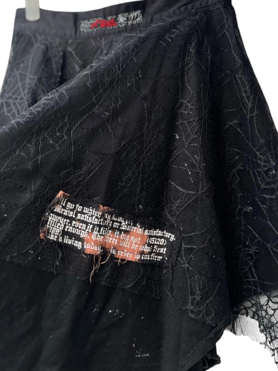 Seditionaries Mad Girl Punk Gothic Skirt Size 24" / US 00 / IT 34 - 6 Thumbnail