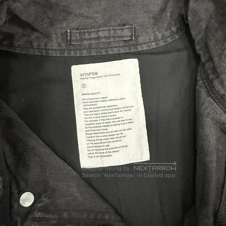 Wtaps WTAPS 17SS M. Size US L / EU 52-54 / 3 - 5 Thumbnail