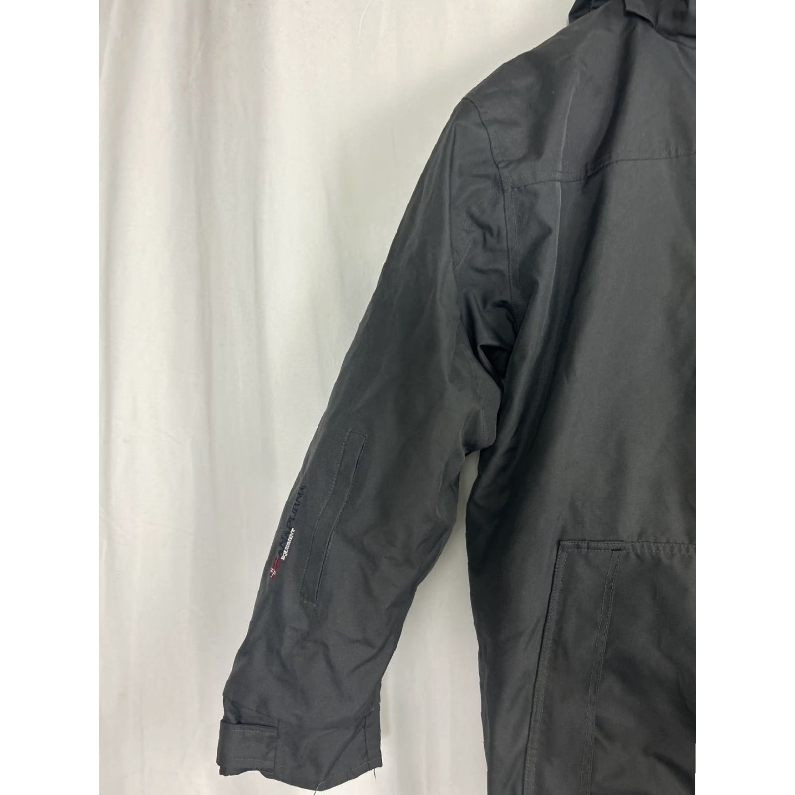 Equipment ANAPURNA Equipment Trek Team EXPEDITION Jacket Hooded Overcoat Large Gray Men L Outdoor Hiking Shirt? Size US L / EU 52-54 / 3 - 2 Thumbnail