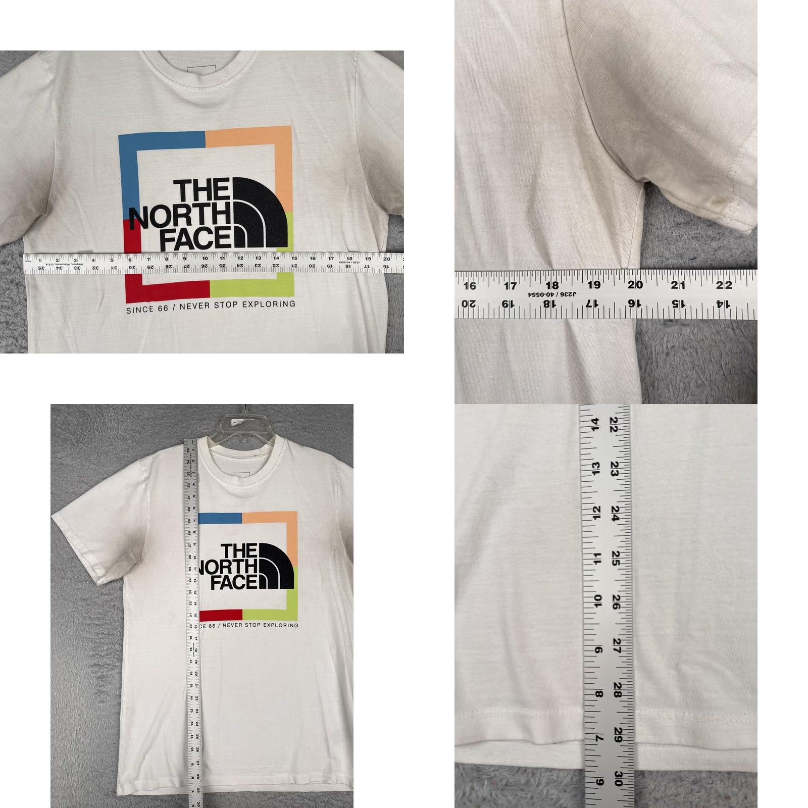 The North Face The North Face Shirt Mens Medium White Crew Neck Short Sleeve Graphic Tee Logo Size US M / EU 48-50 / 2 - 8 Thumbnail