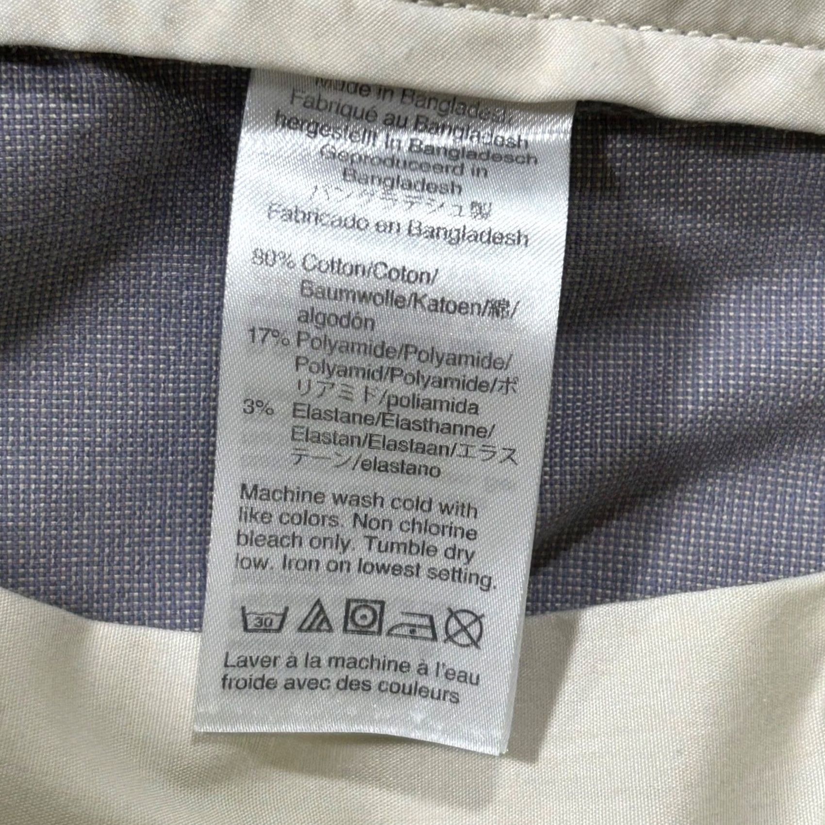 J.Crew J.Crew Flex Slim Chinos Pants Gray Stretch Casual Everyday Men's 31x32 Size US 31 - 6 Thumbnail