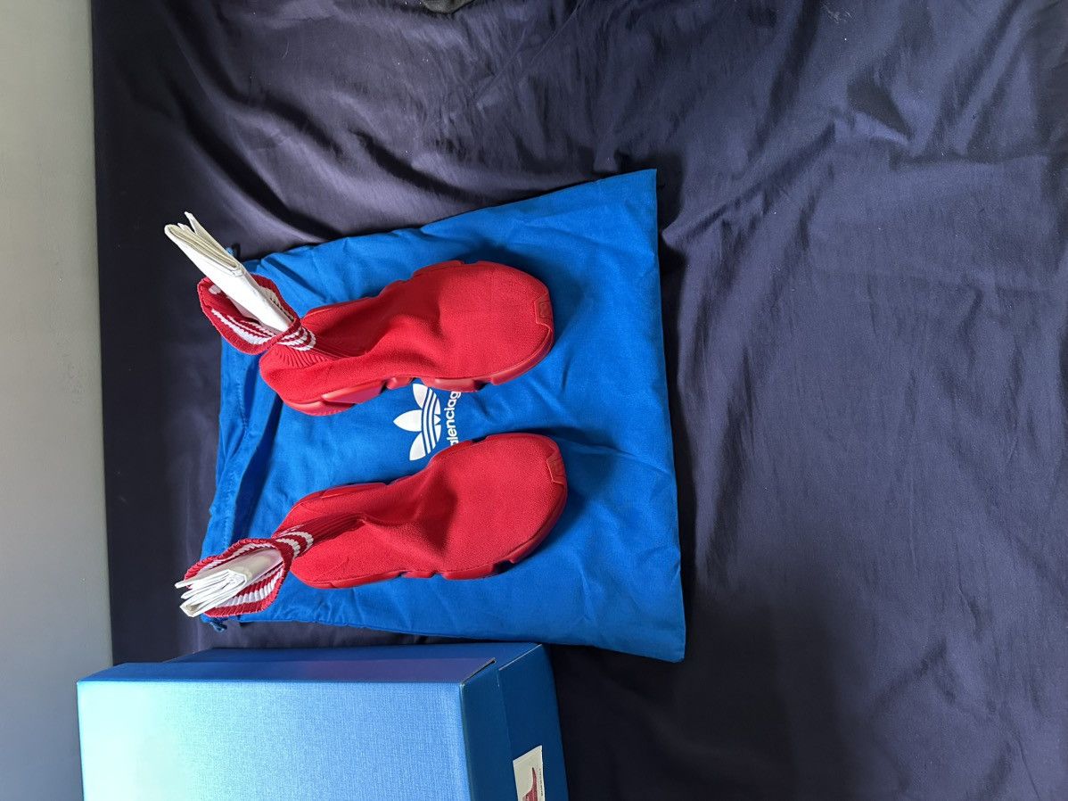 Balenciaga BALENCIAGA Speed Logo High-Top Sneakers Size US 11 / EU 44 - 2 Thumbnail