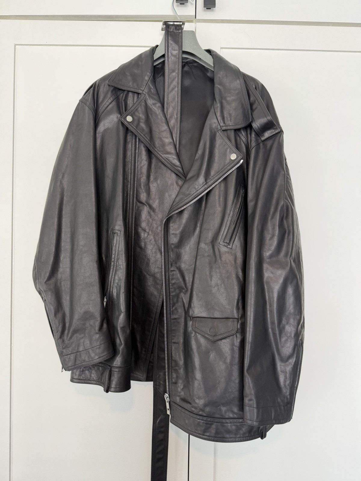 Rick Owens Rick Owens leather jacket Size US M / EU 48-50 / 2 - 1 Thumbnail